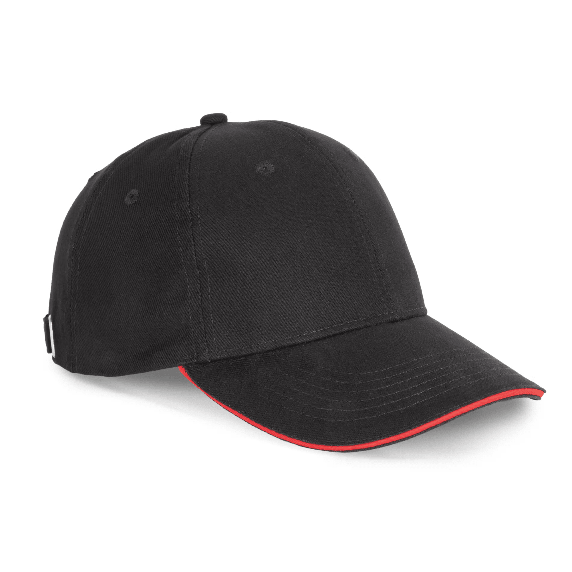 Crest Pro – Casquette coton sergé brossé 6 panneaux - Vestima Pro