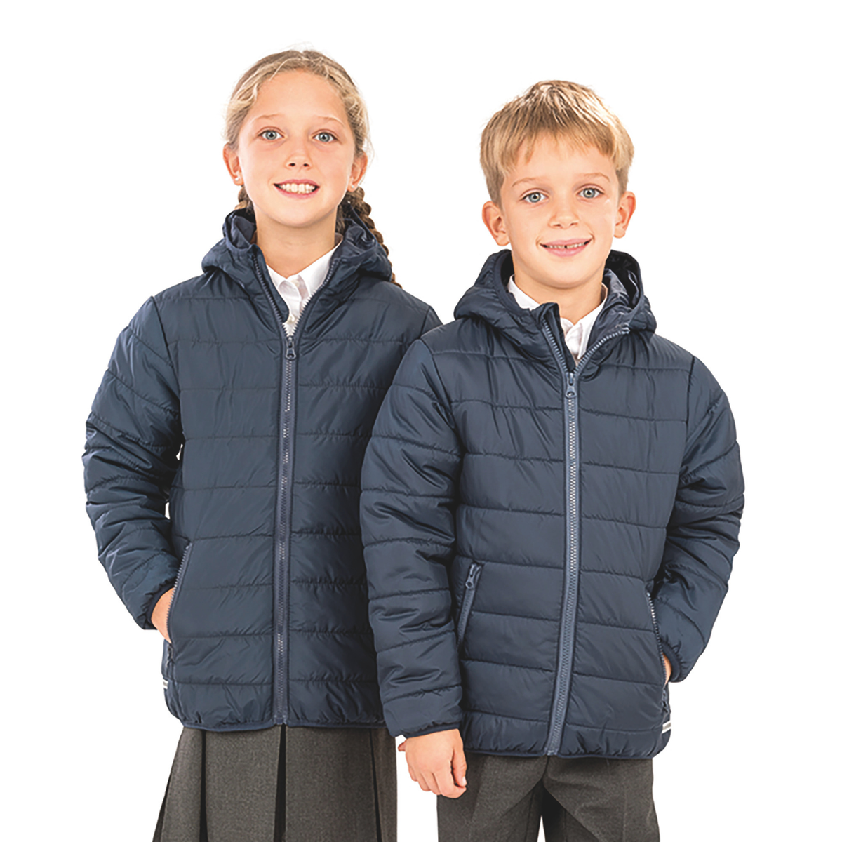 Blizzard Junior – Doudoune enfant déperlante coupe-vent – R233JY