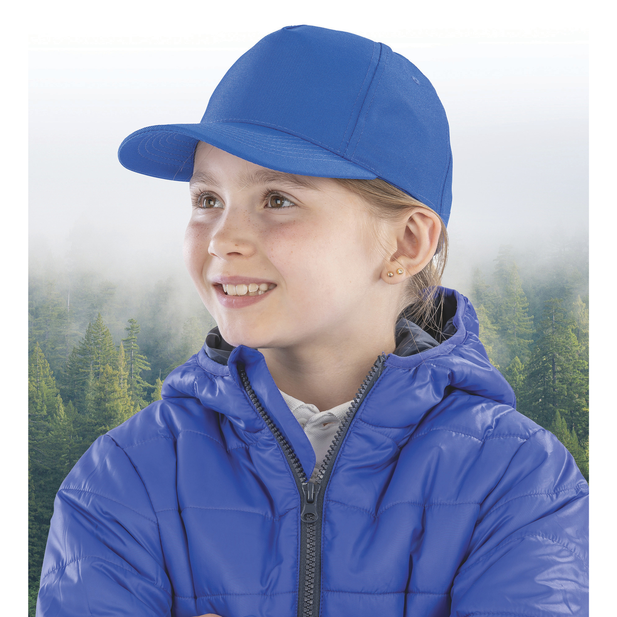Snap Eco Junior – Casquette recyclée 5 panneaux enfant – RC984J