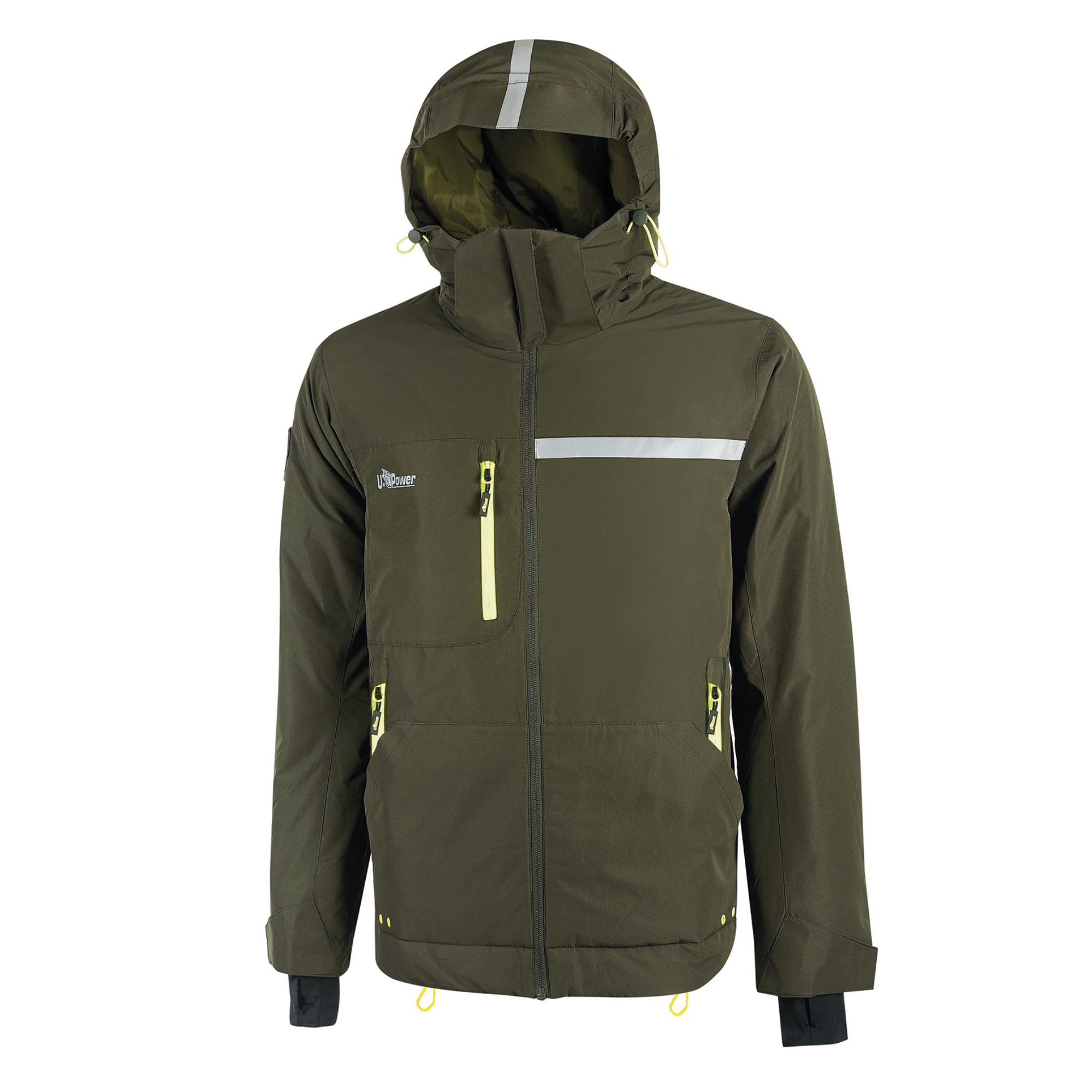 Graphen Pro – Veste de travail matelassée en graphène à capuche