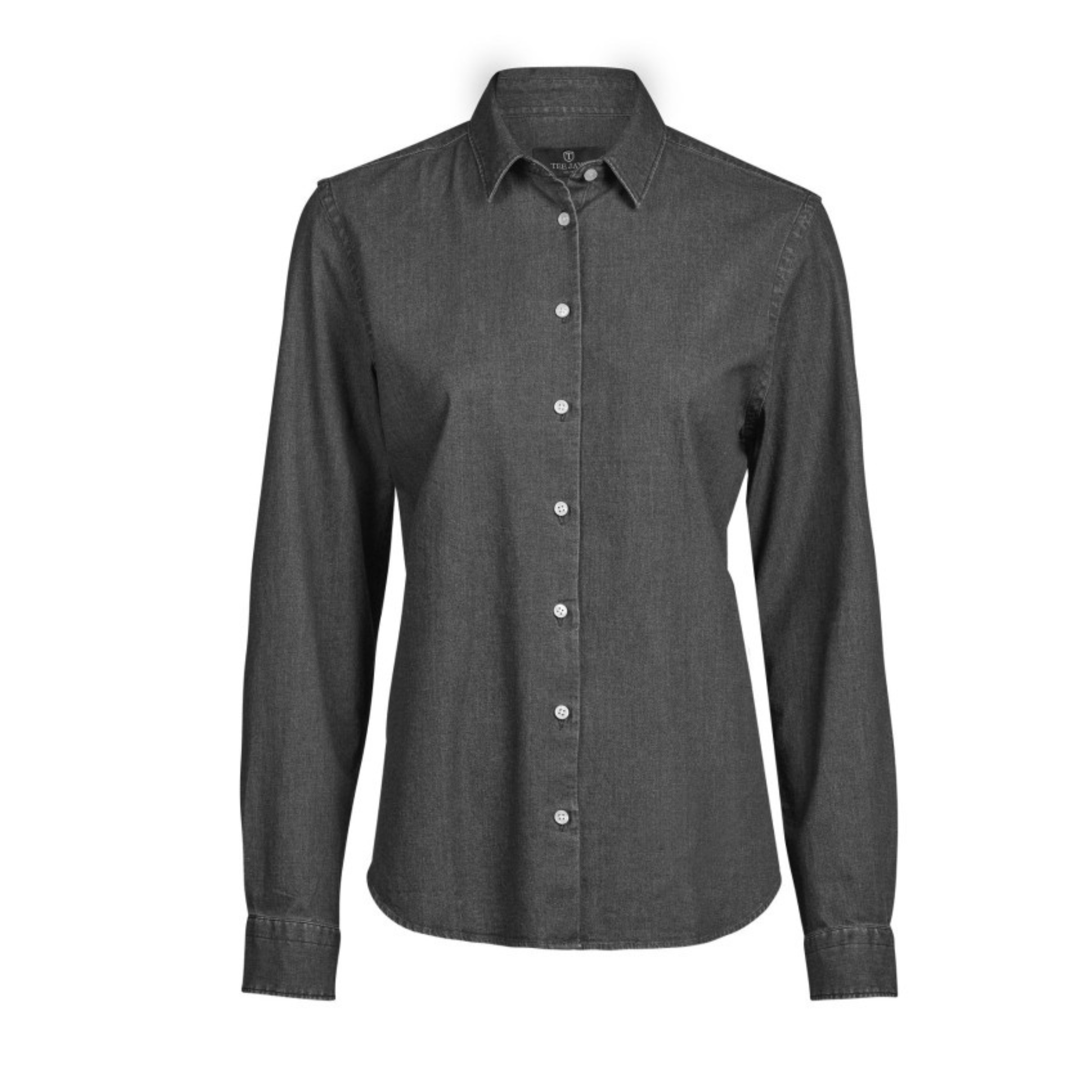 Denim Line Femme - Chemise en jean femme coupe cintrée