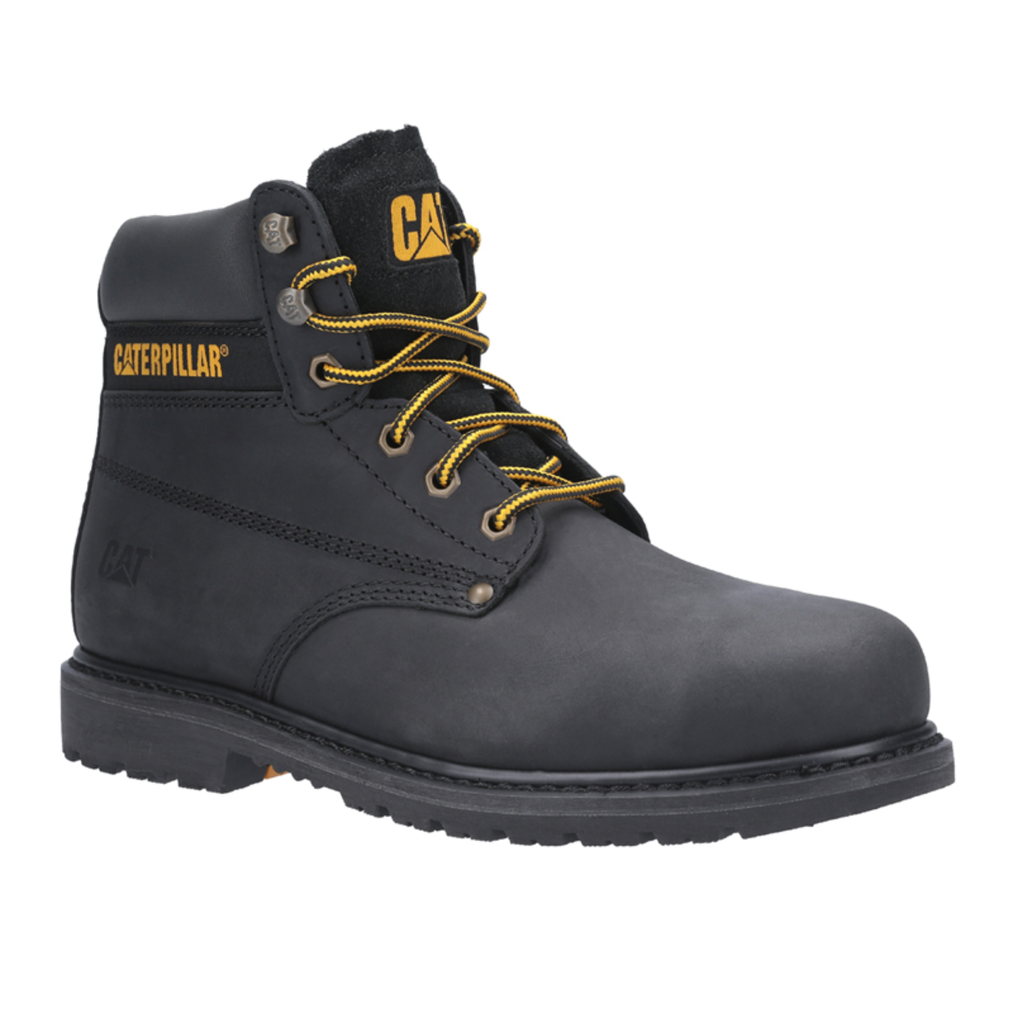 Power Pro – Chaussure de sécurité CAT haute tige en cuir nubuck