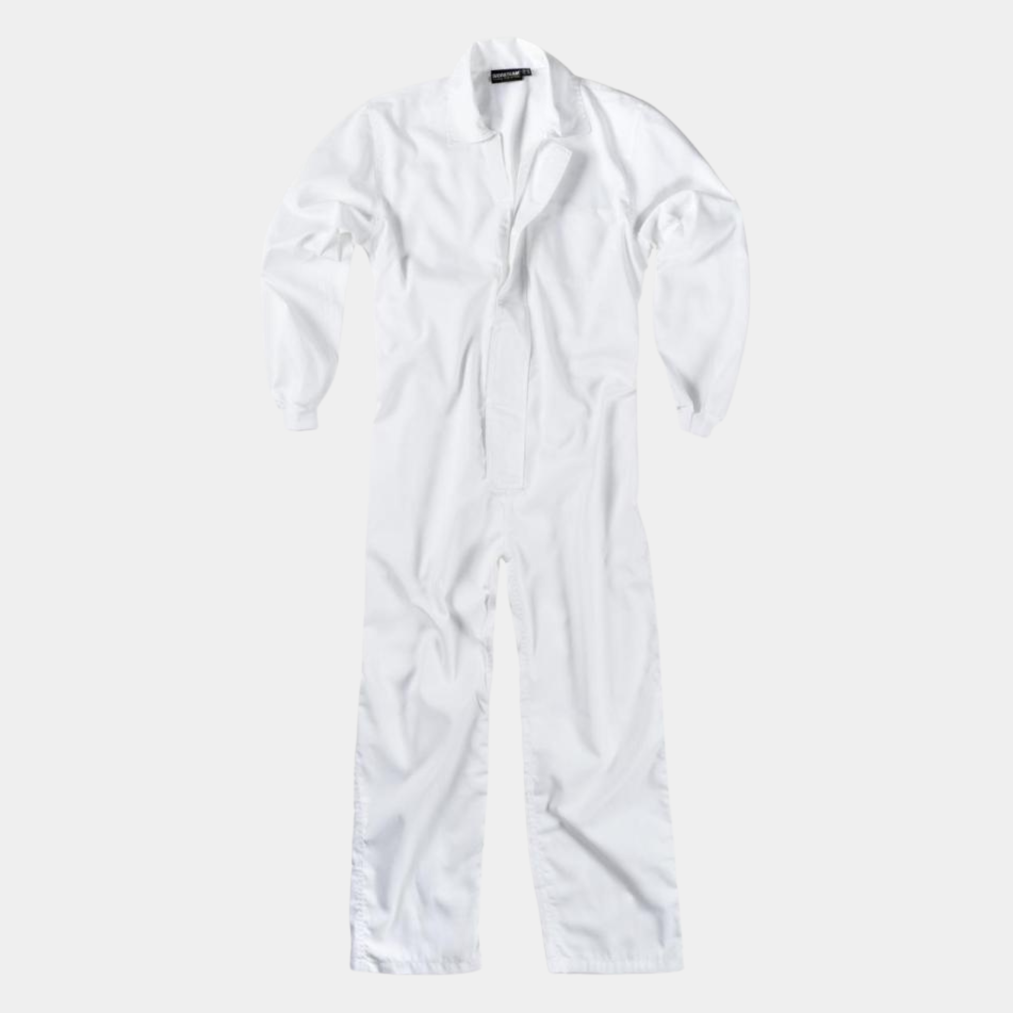 Clean Pro – Combinaison de travail col chemise fermeture velcro