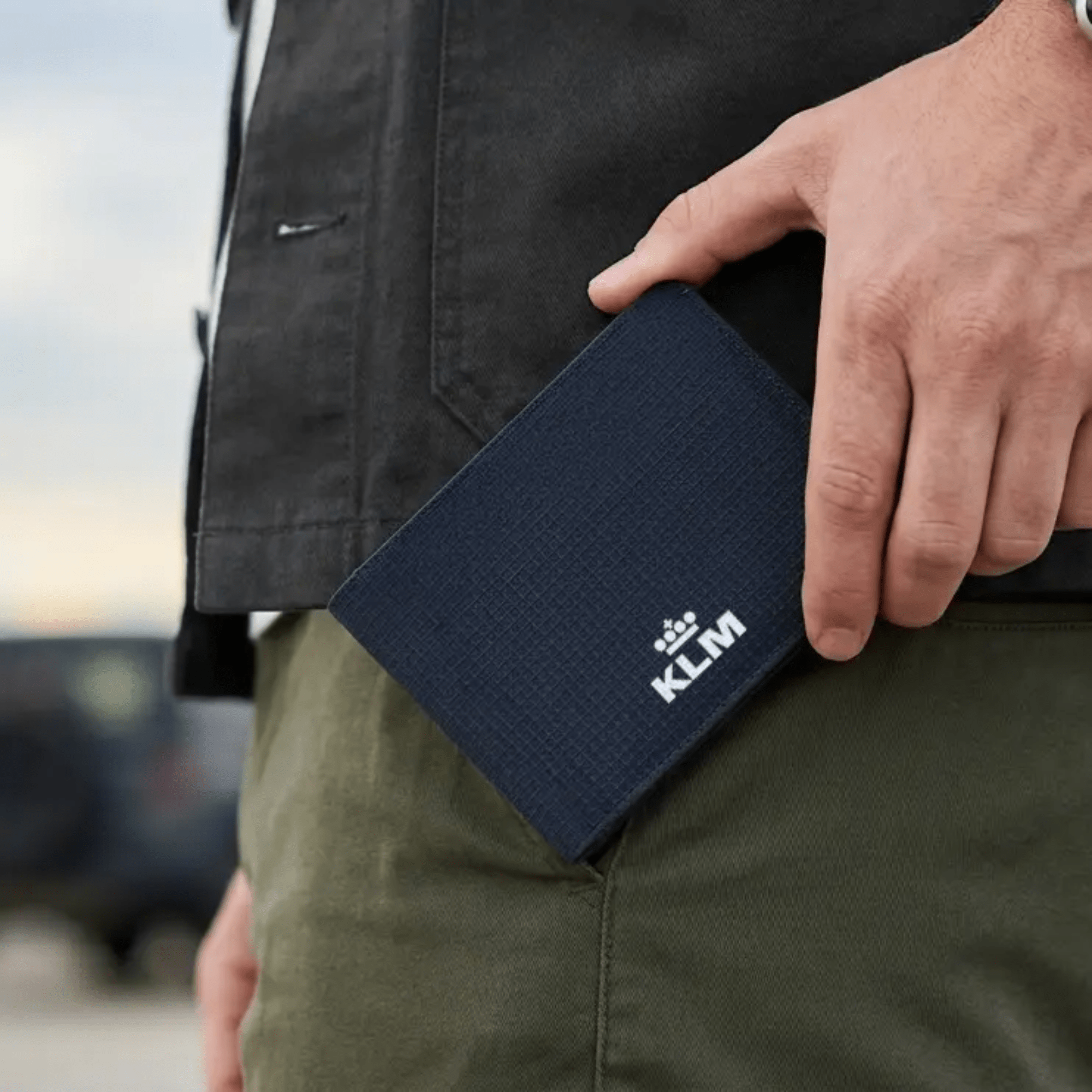 Ocean Eco – Portefeuille ultra-léger en plastique recyclé personnalisable - Vestima Pro