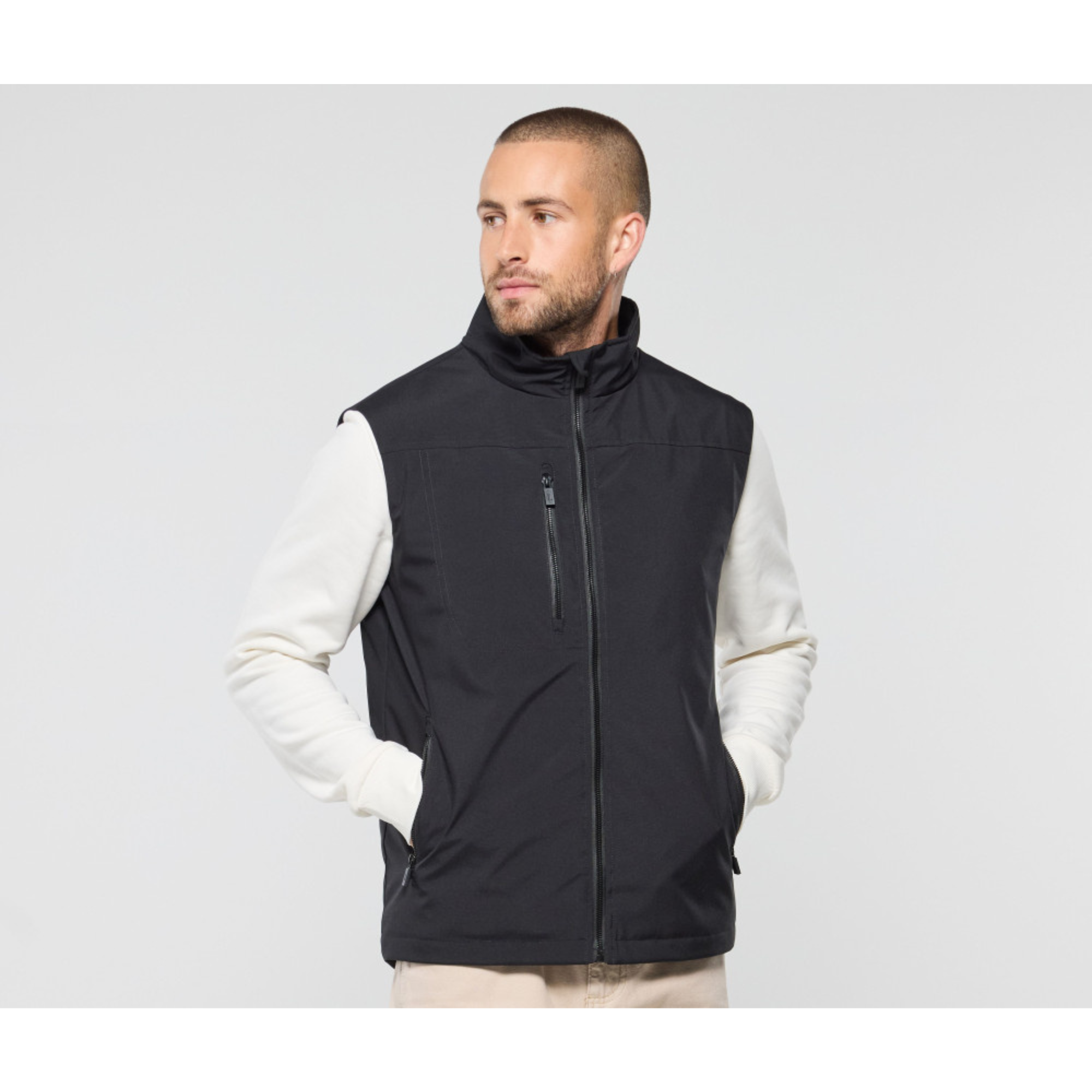 Liner Pro – Bodywarmer léger unisexe ouatine recyclée