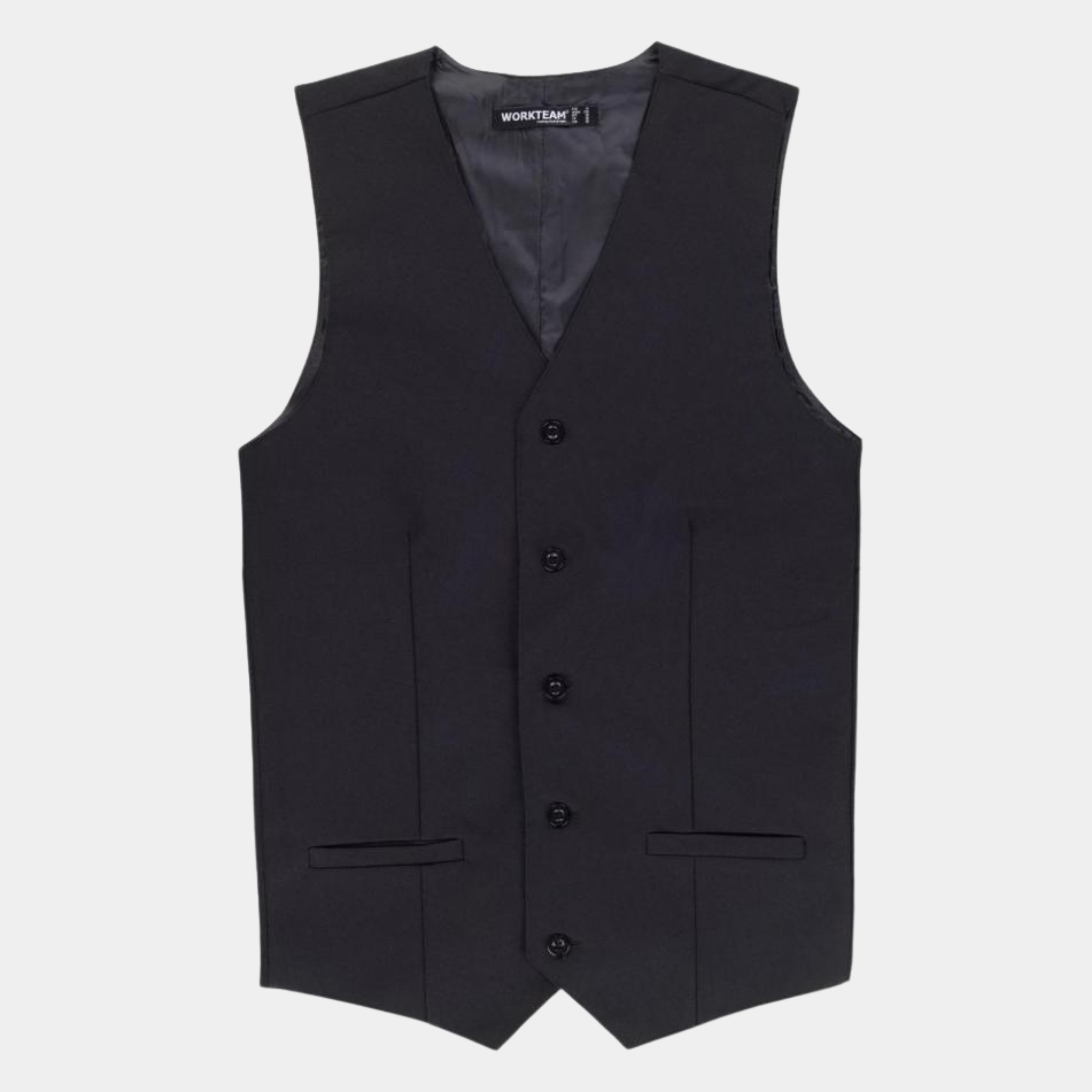 Serve Chef – Gilet de service homme coupe classique