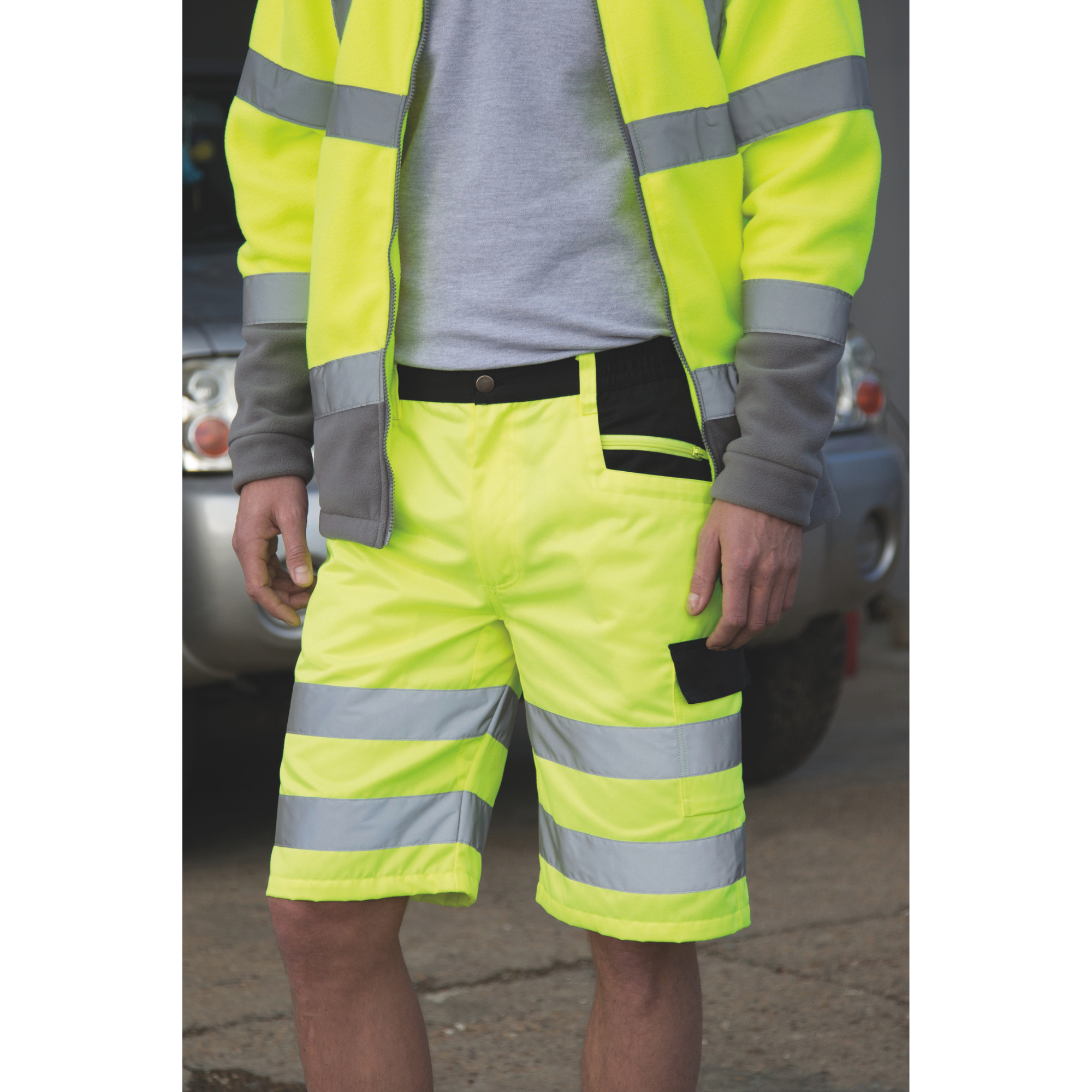 Blaze HV – Short cargo de sécurité haute visibilité