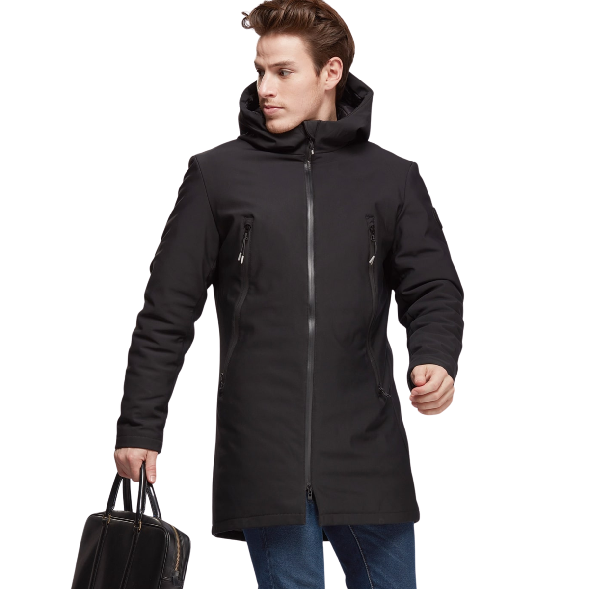 Rampart Pro – Parka softshell hybride à doublure doudoune
