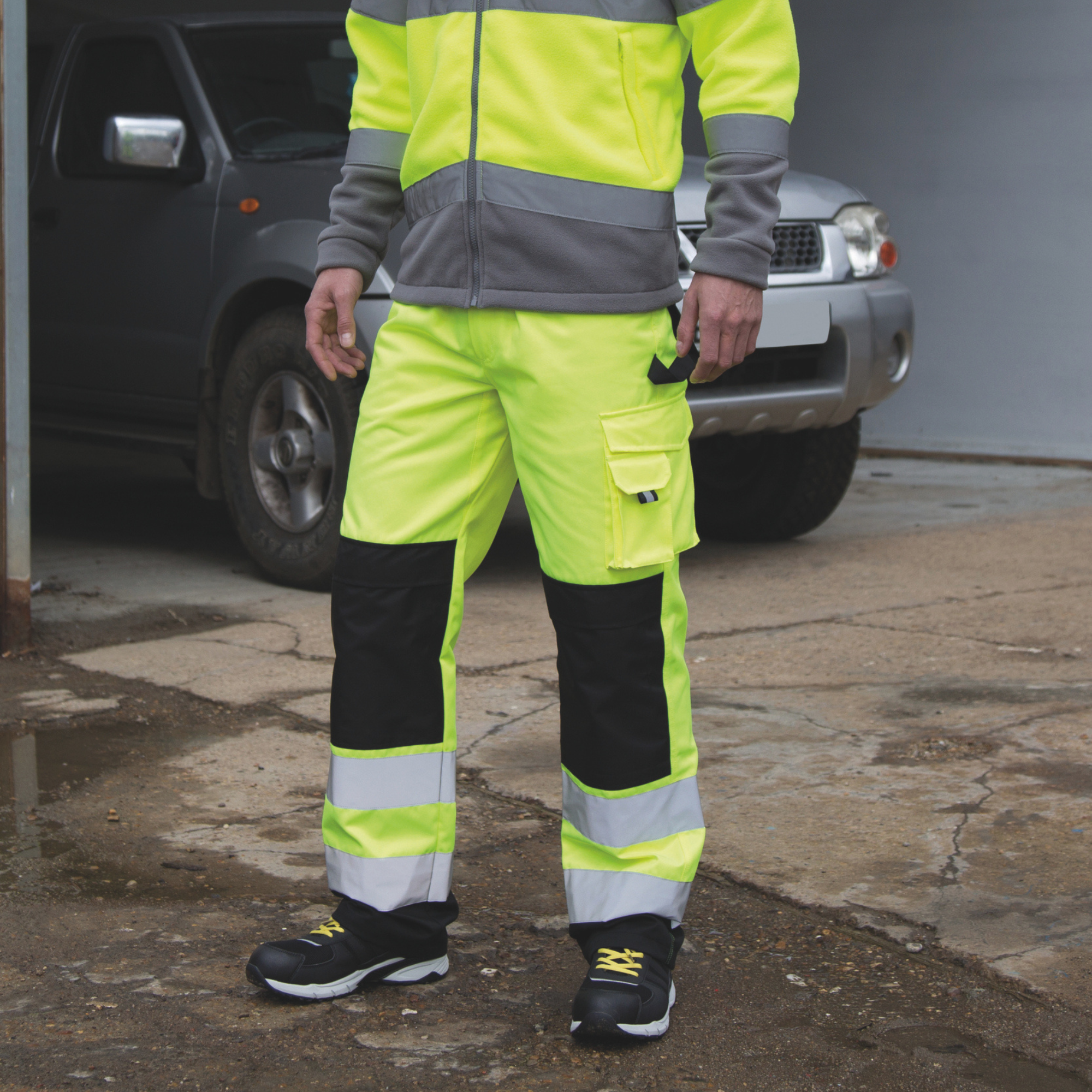 Flash HV – Pantalon cargo de sécurité haute visibilité