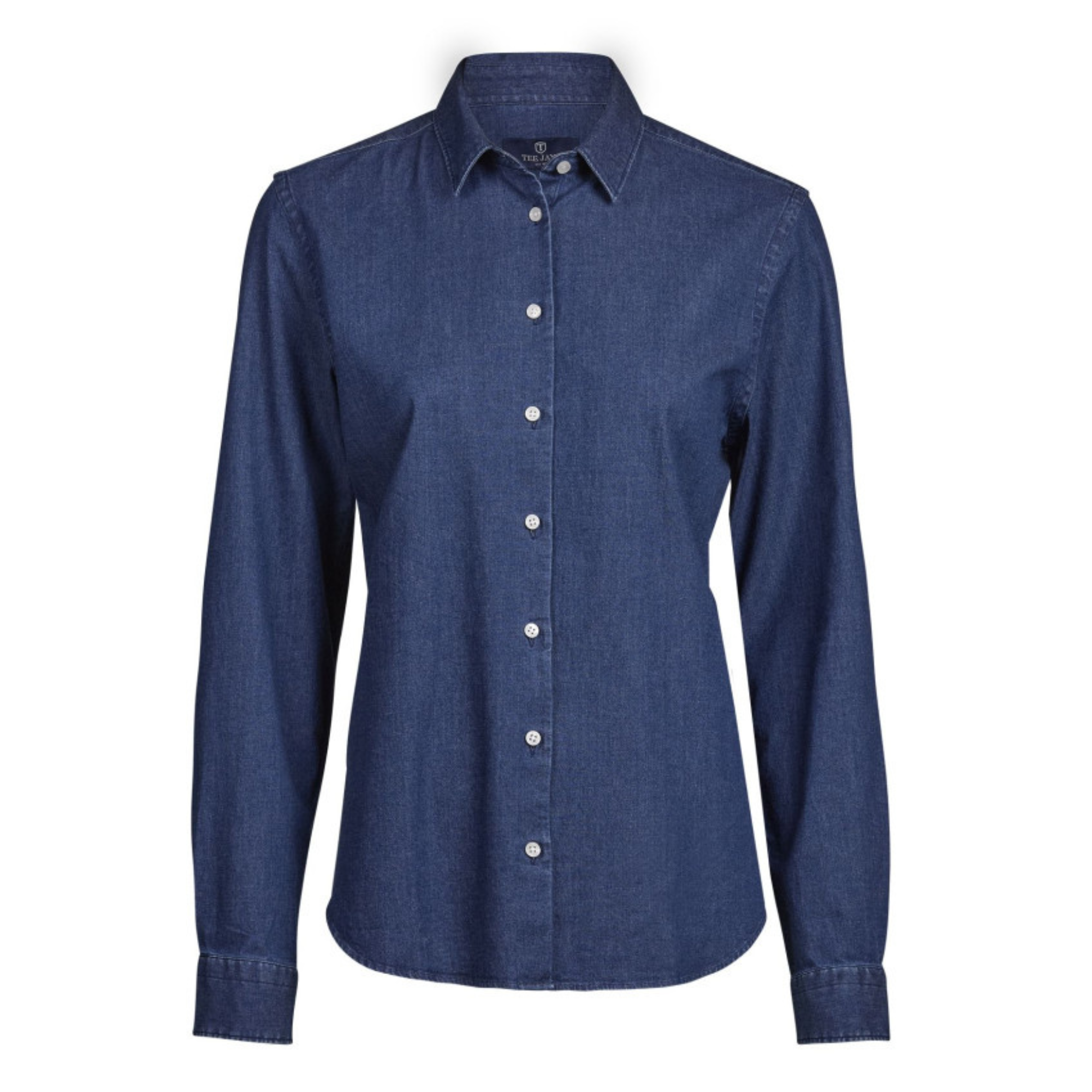 Denim Line Femme - Chemise en jean femme coupe cintrée