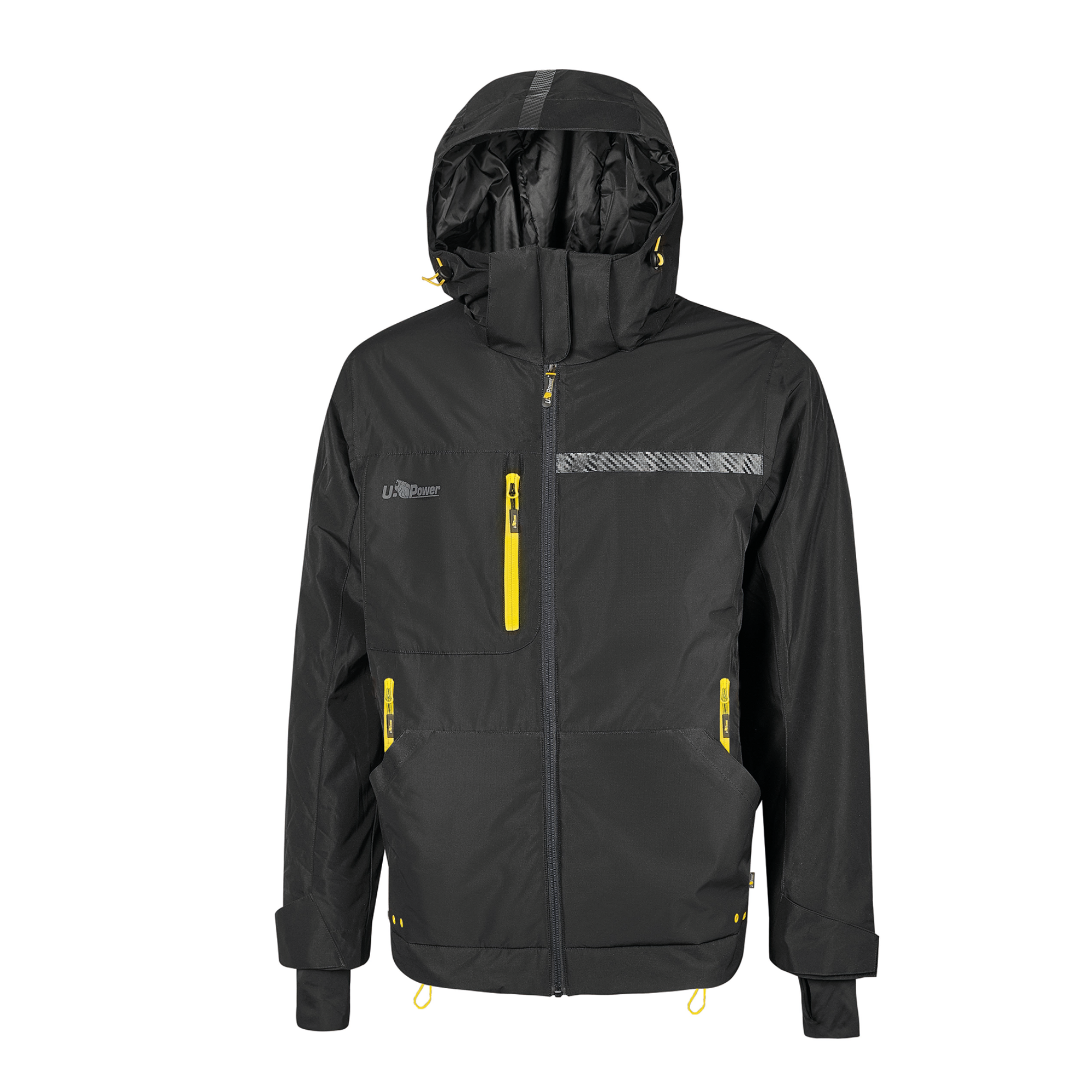 Graphen Pro – Veste de travail matelassée en graphène à capuche