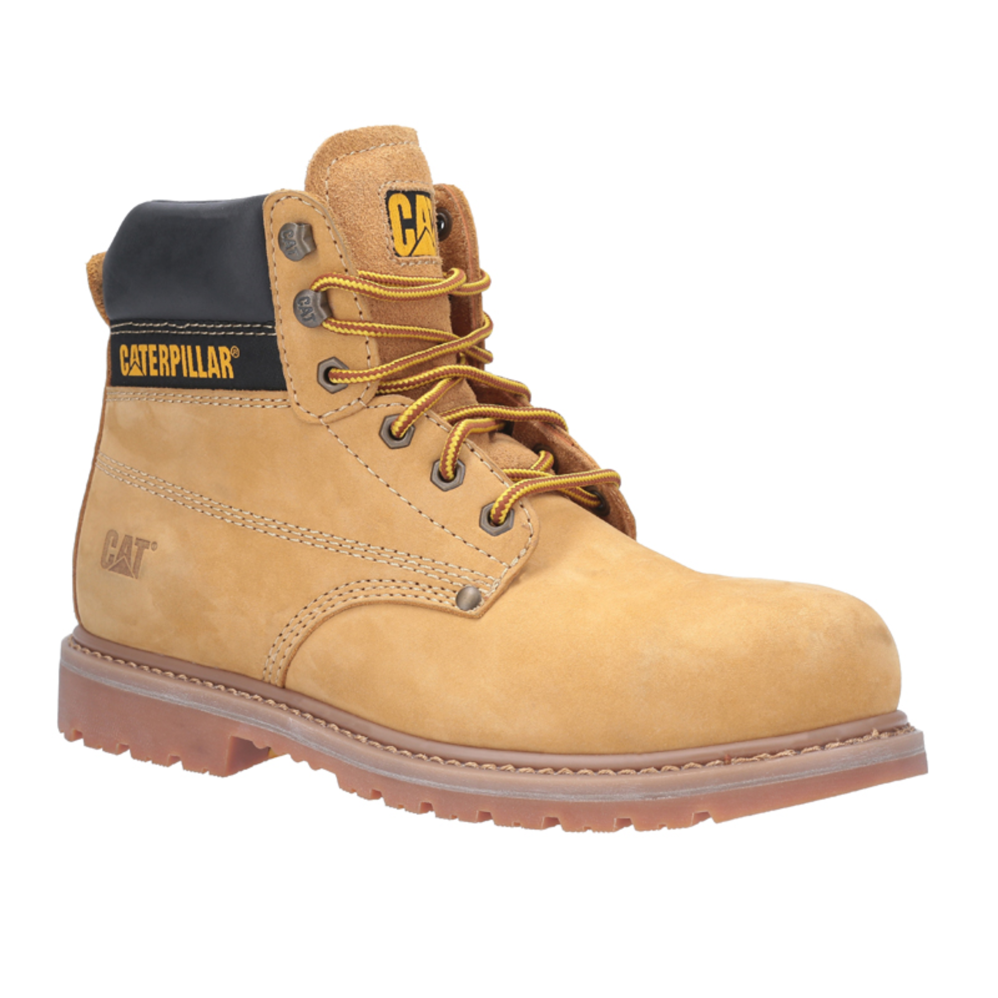 Power Pro – Chaussure de sécurité CAT haute tige en cuir nubuck