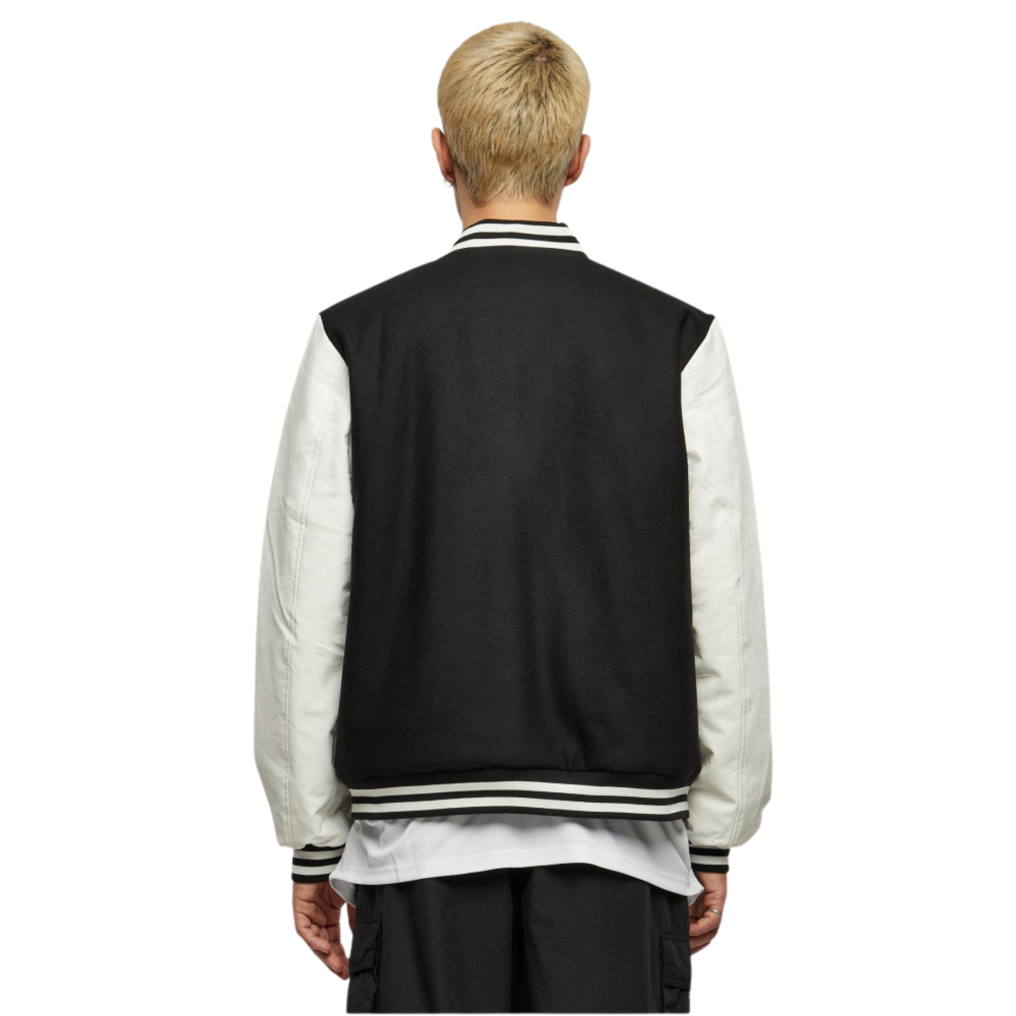 Varsity Pro – Veste baseball unisexe en simili cuir