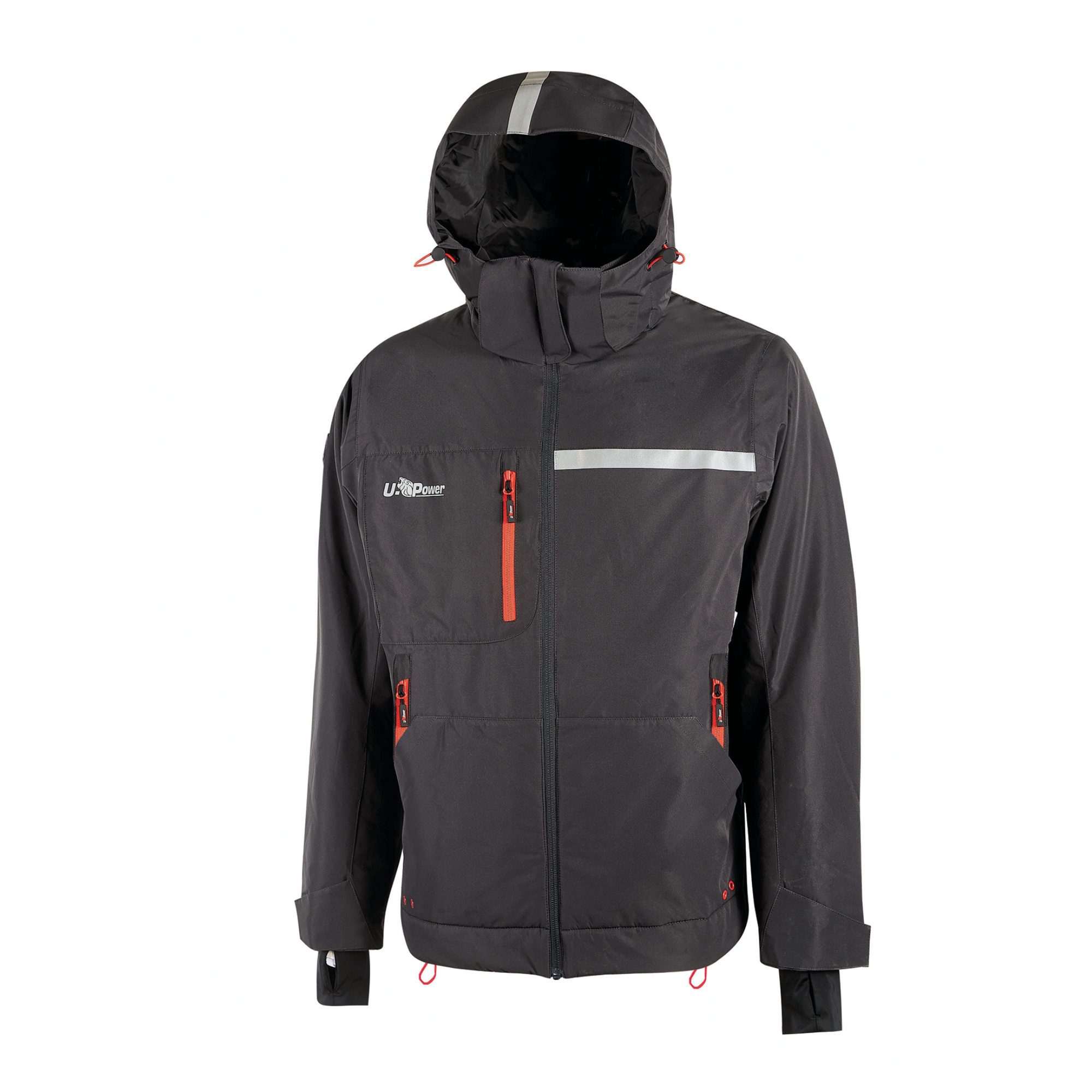 Graphen Pro – Veste de travail matelassée en graphène à capuche