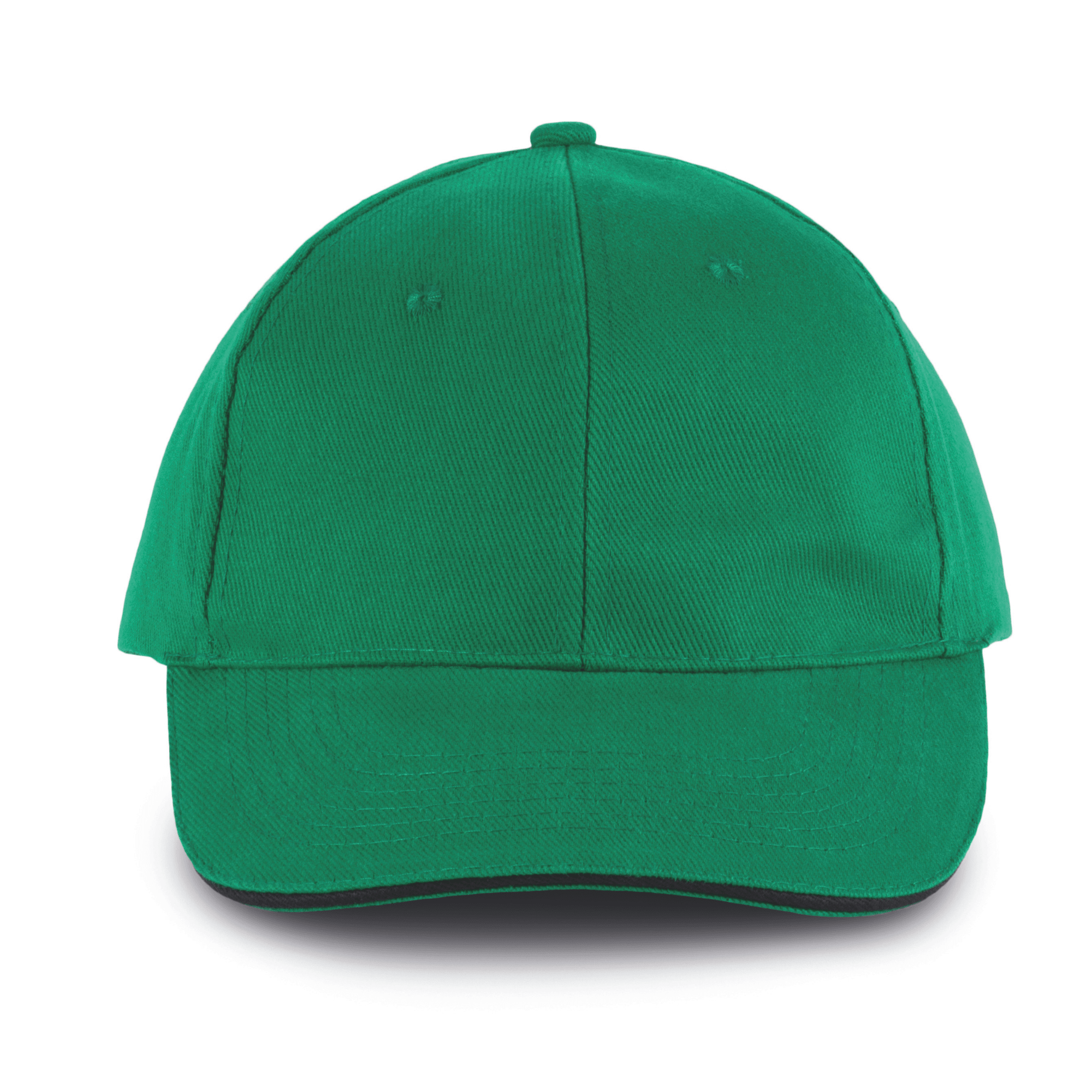 Crest Pro – Casquette coton sergé brossé 6 panneaux - Vestima Pro