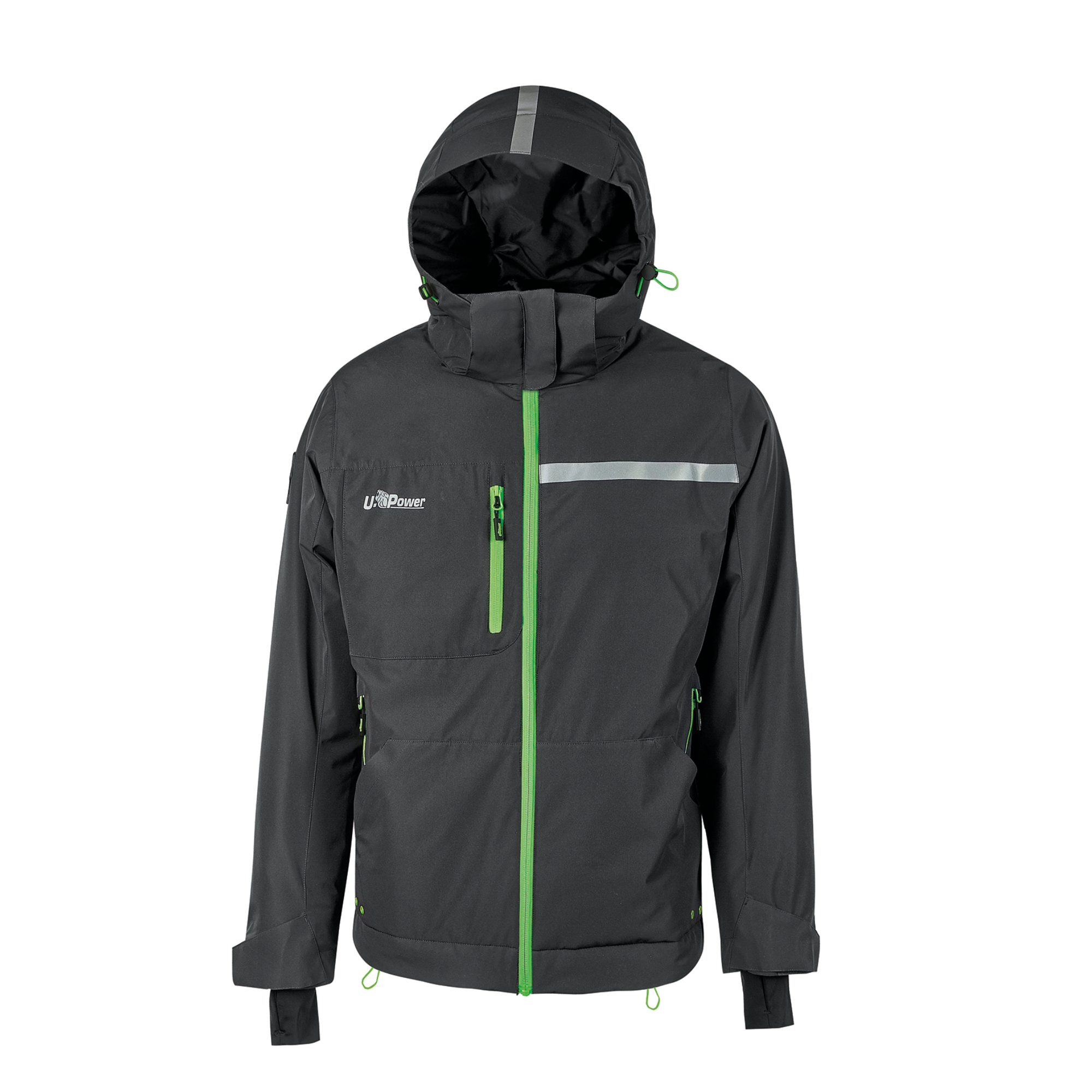 Graphen Pro – Veste de travail matelassée en graphène à capuche