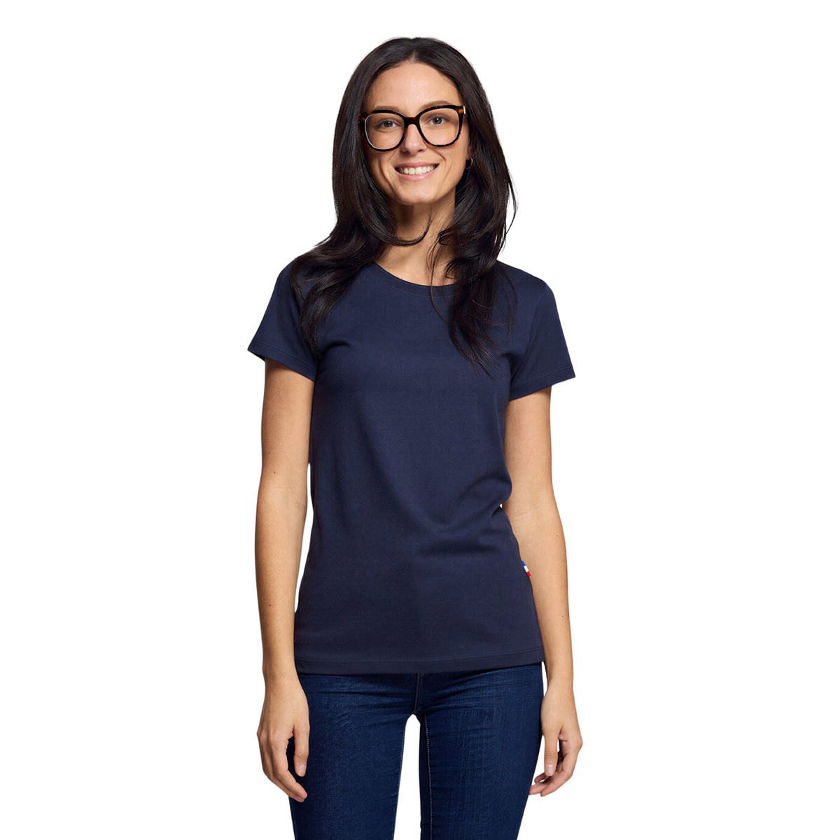 Aura Eco Femme – T-shirt coton biologique fabriqué en France