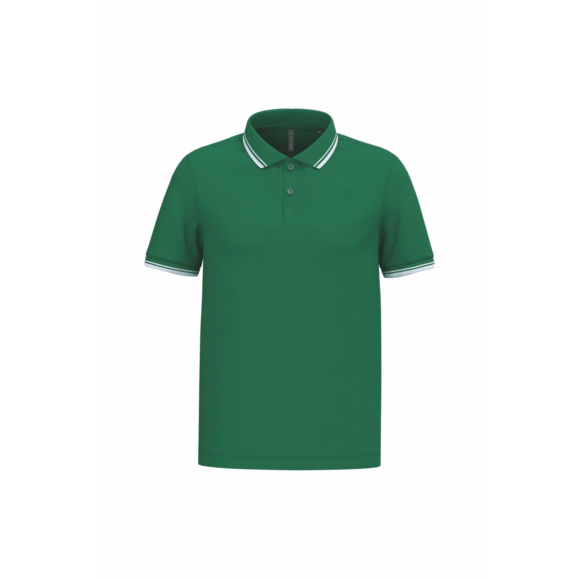 Stripe Pro – Polo coton peigné à liserés contrastés - Vestima Pro