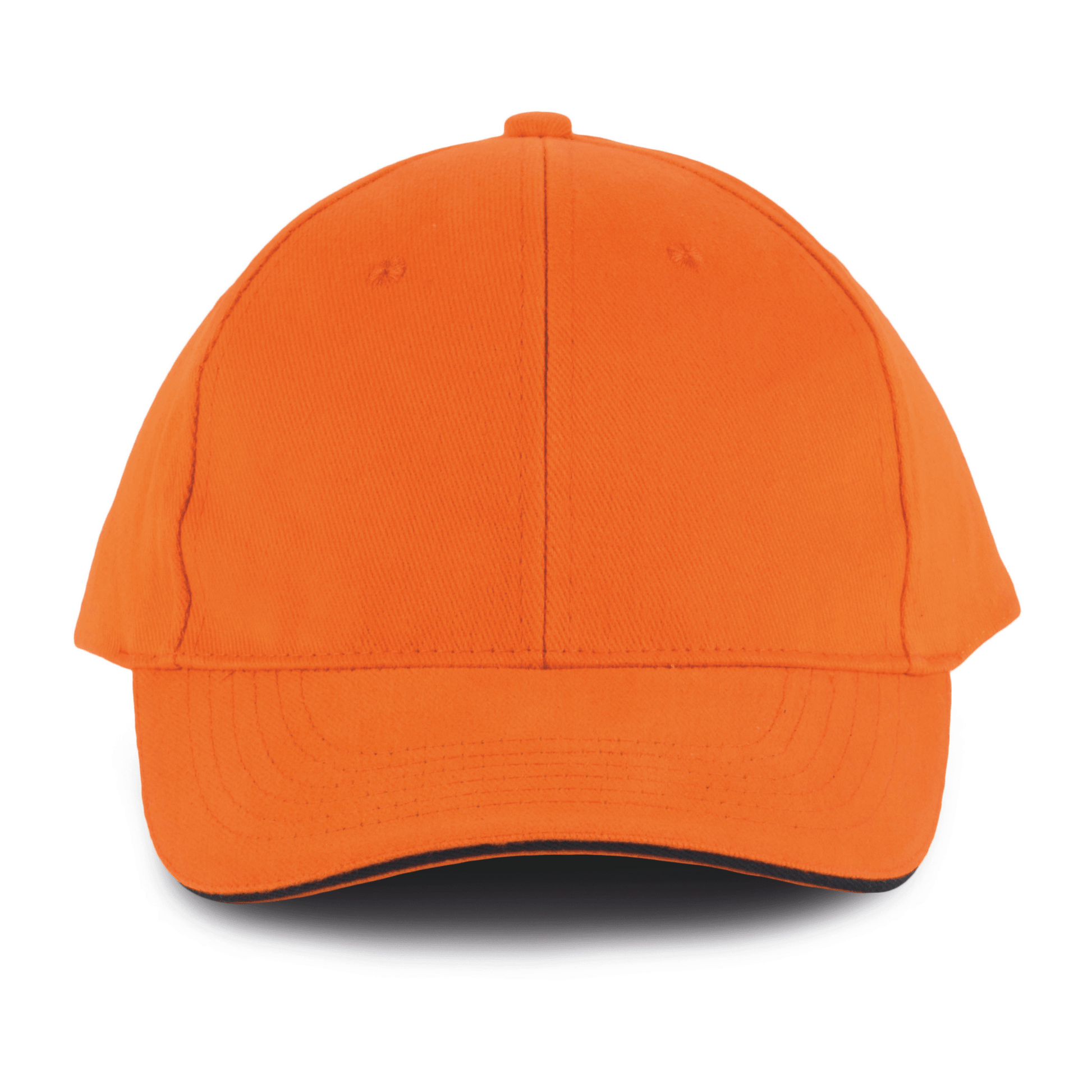 Crest Pro – Casquette coton sergé brossé 6 panneaux - Vestima Pro