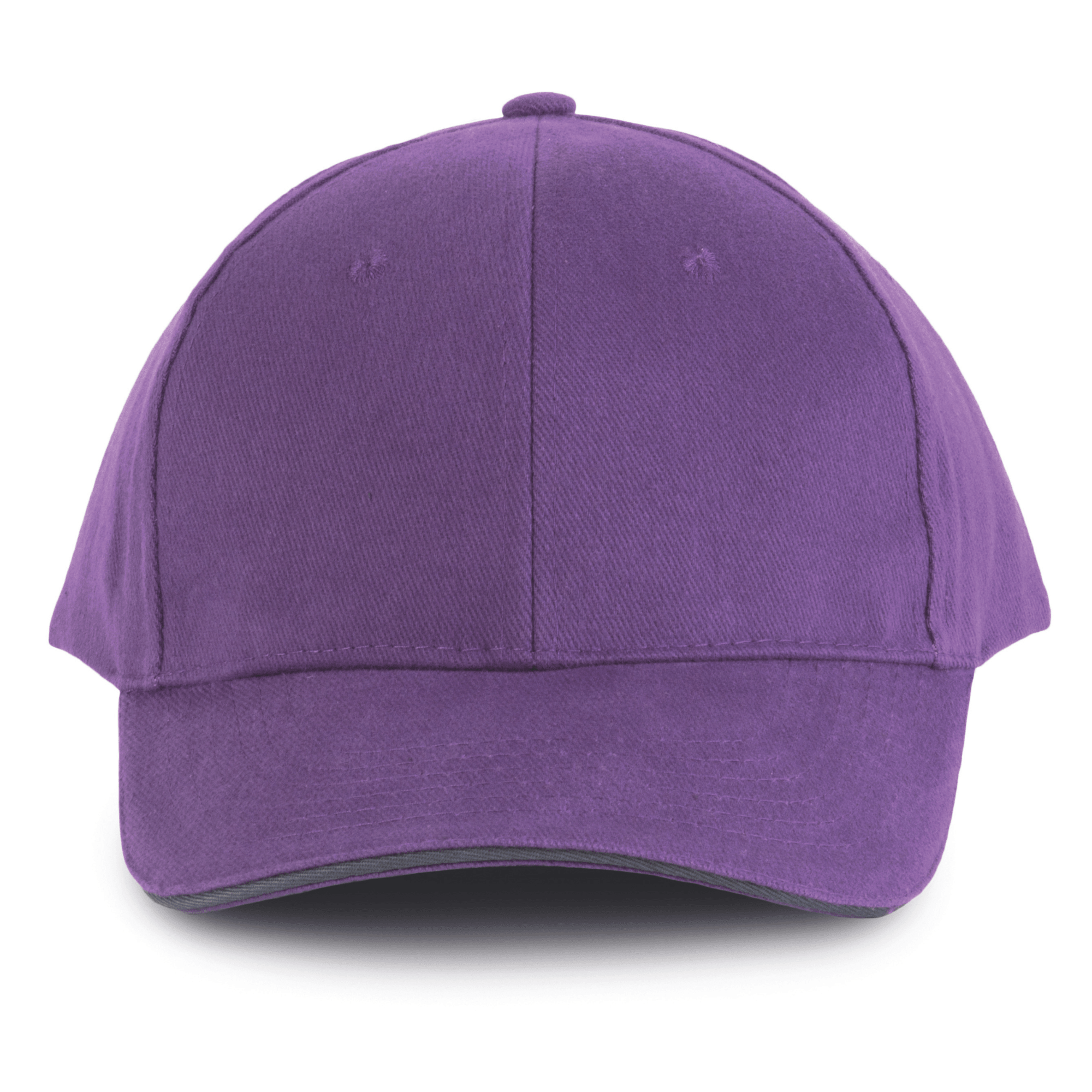 Crest Pro – Casquette coton sergé brossé 6 panneaux - Vestima Pro
