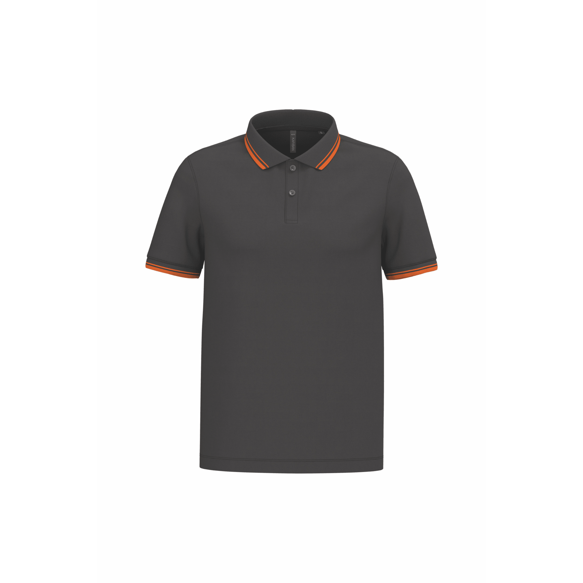 Stripe Pro – Polo coton peigné à liserés contrastés - Vestima Pro