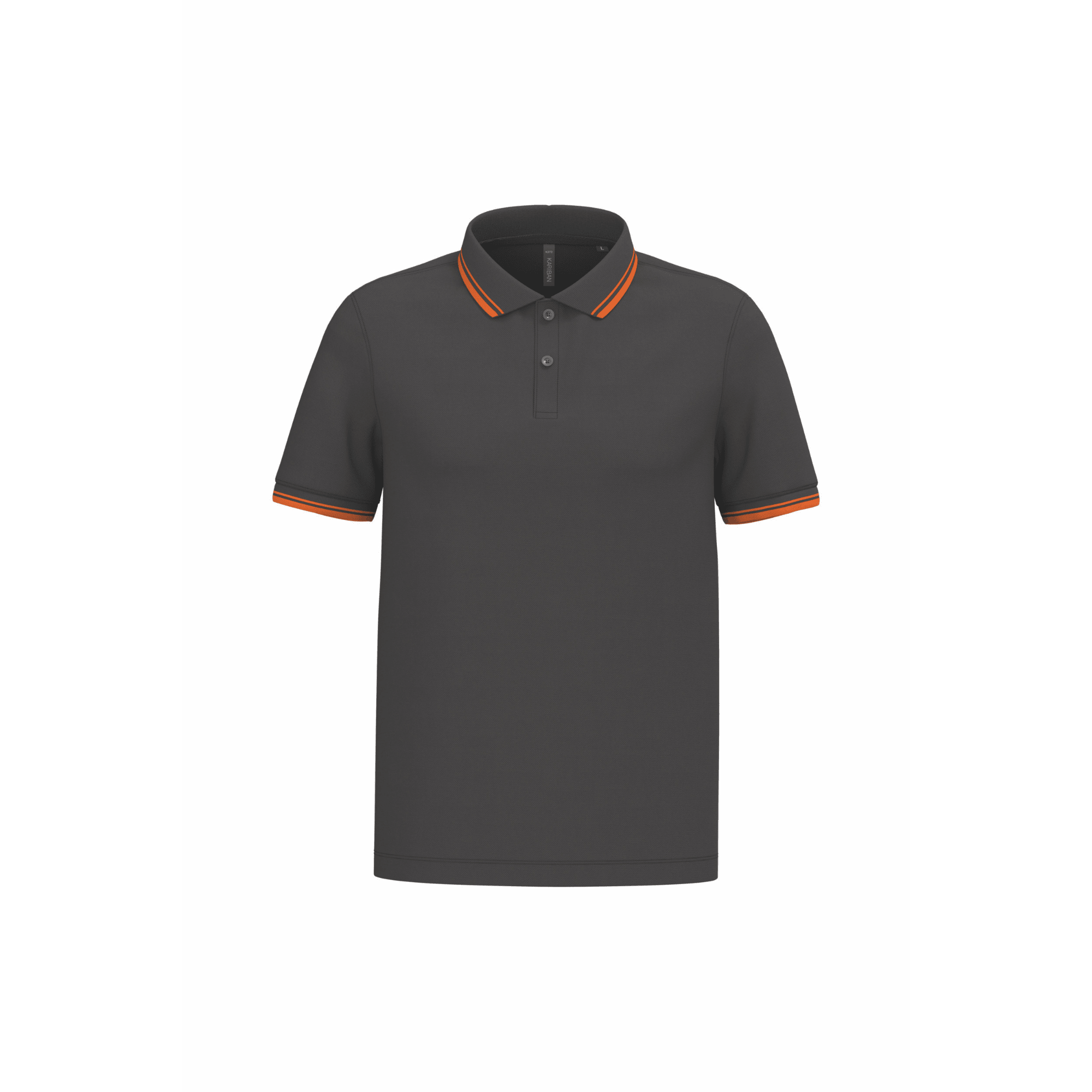 Stripe Pro – Polo coton peigné à liserés contrastés - Vestima Pro