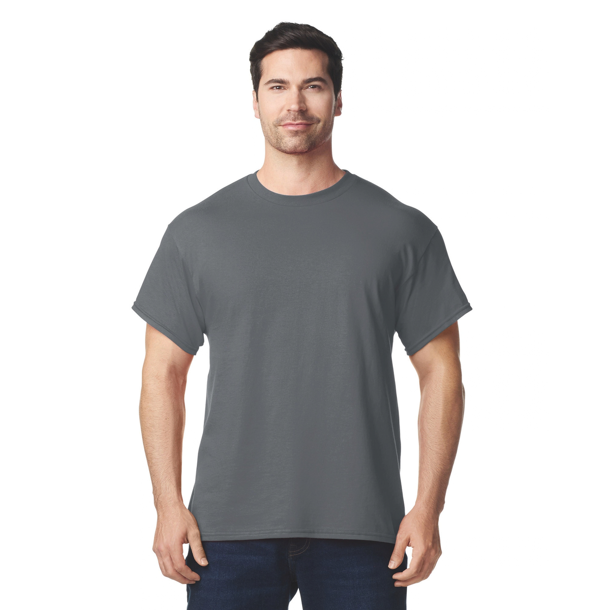 Heavy Pro – T-shirt homme col rond coton épais Gildan – GI5000