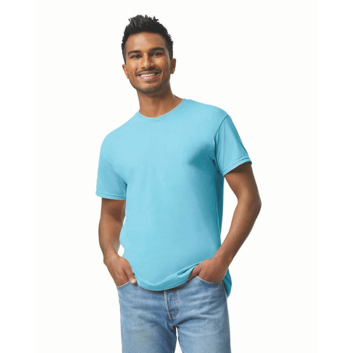 Heavy Pro – T-shirt homme col rond coton épais Gildan – GI5000