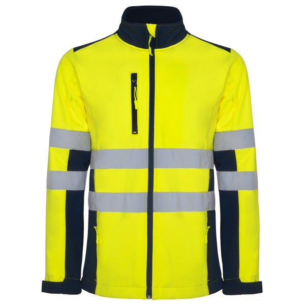 Antares HV Pro – Veste softshell bicolore haute visibilité