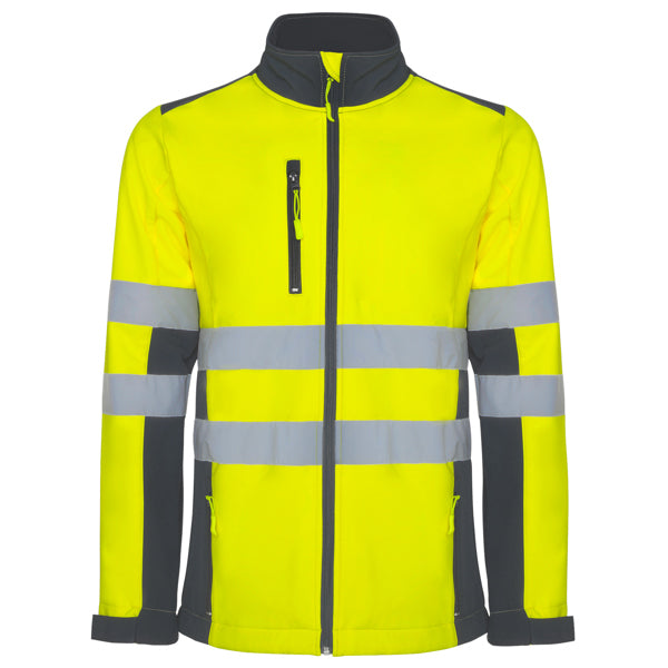 Antares HV Pro – Veste softshell bicolore haute visibilité