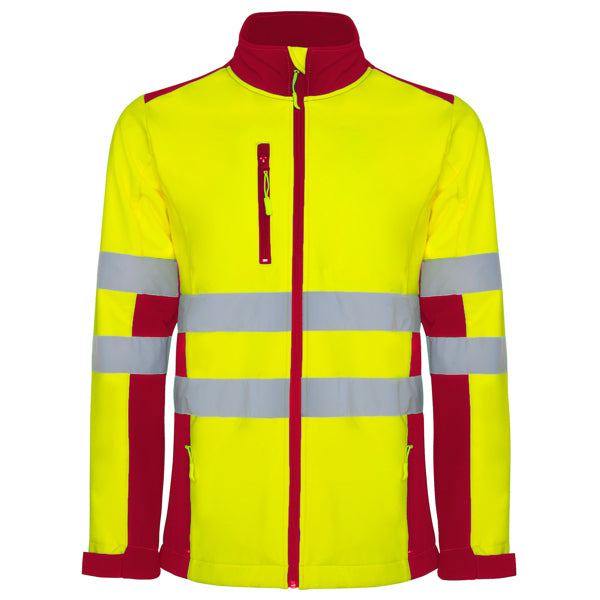 Antares HV Pro – Veste softshell bicolore haute visibilité