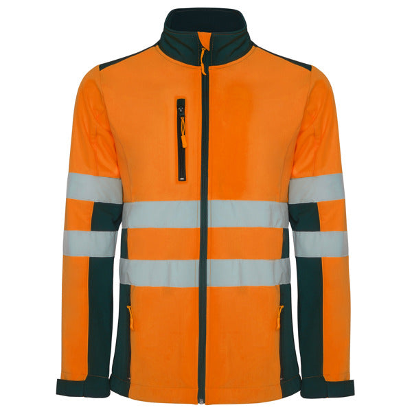 Antares HV Pro – Veste softshell bicolore haute visibilité