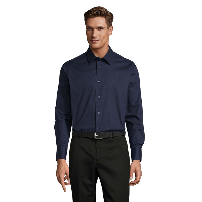 Brighton Pro – Chemise homme stretch manches longues