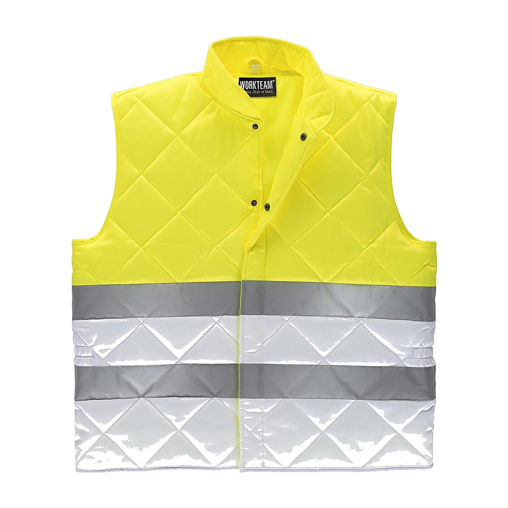 Alpine HV – Gilet matelassé haute visibilité