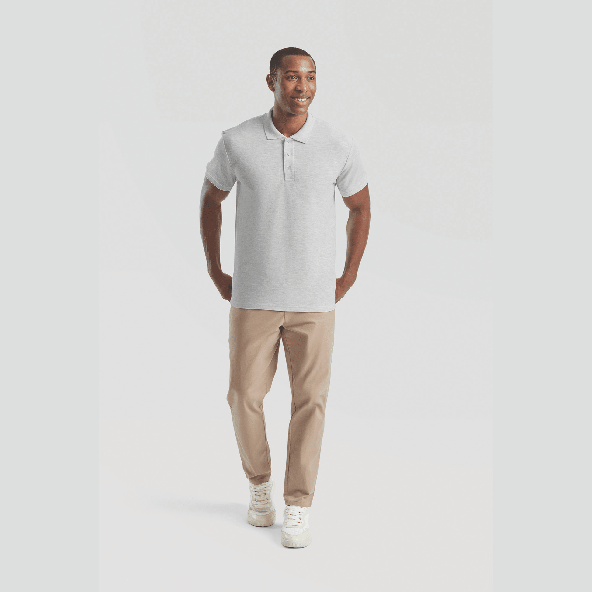 Forte Pro – Polo polycoton maille piquée (Fruit of the Loom) - Vestima Pro