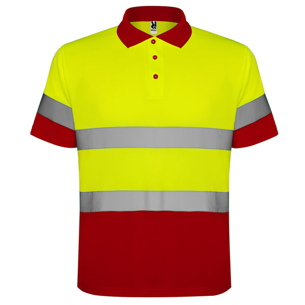 Polaris HV Pro – Polo haute visibilité bicolore manches courtes