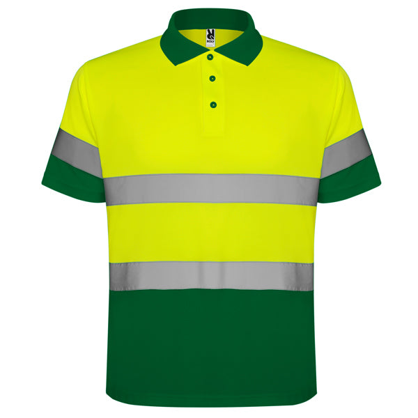 Polaris HV Pro – Polo haute visibilité bicolore manches courtes