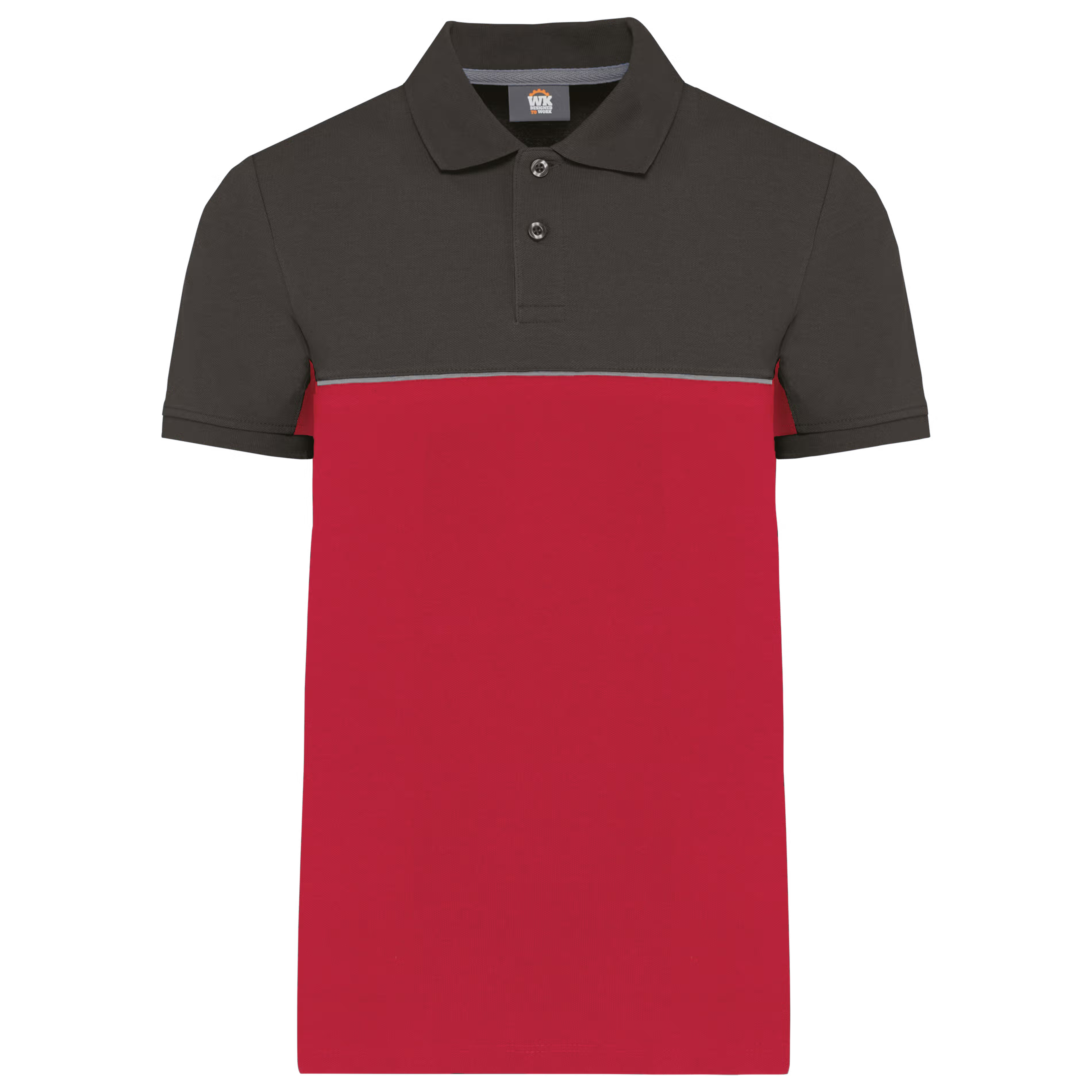 Eco Service – Polo bicolore écoresponsable manches courtes WK