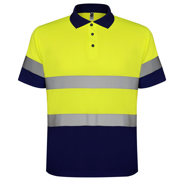 Polaris HV Pro – Polo haute visibilité bicolore manches courtes