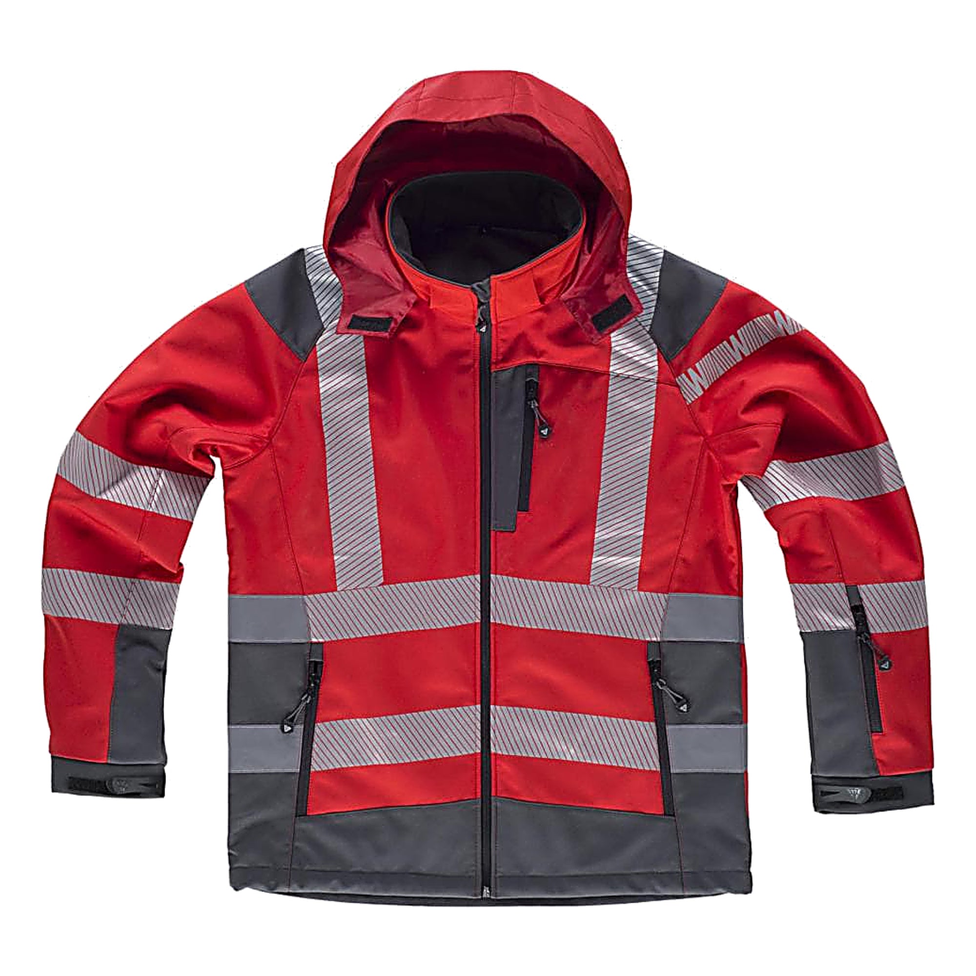 Nova HV – Veste workshell à capuche réfléchissante