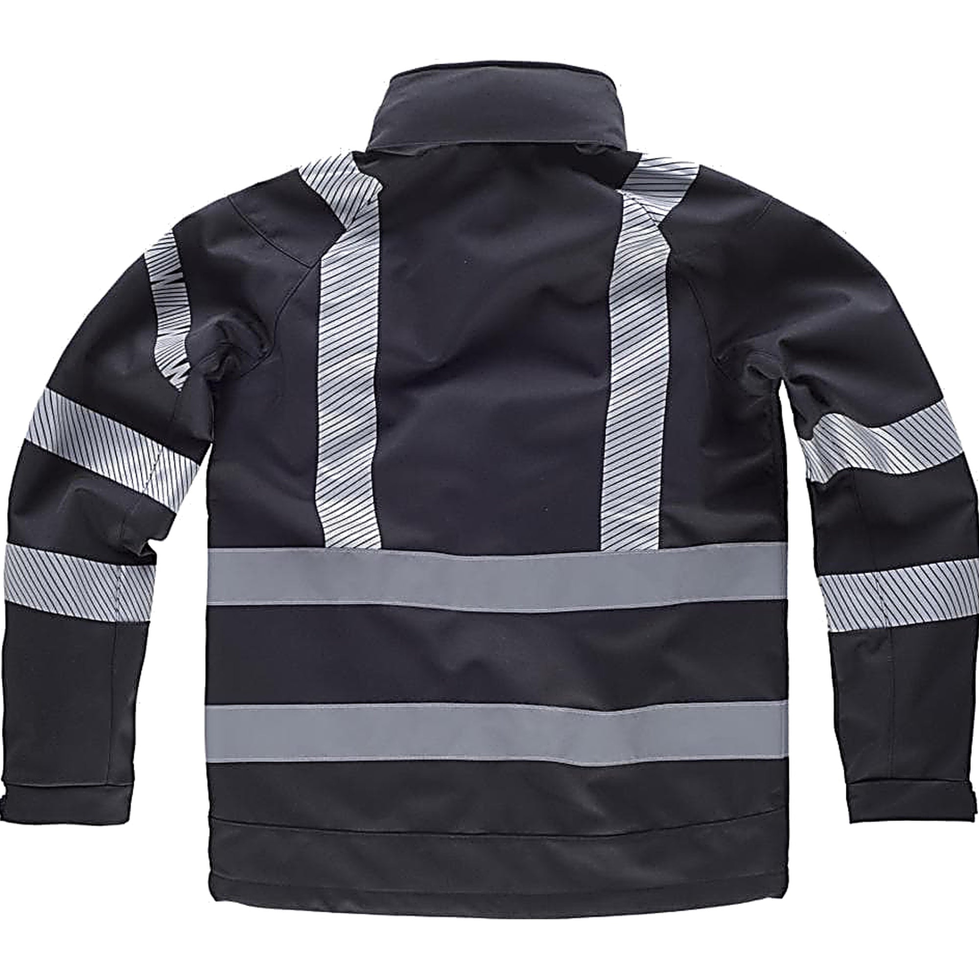 Atlas HV – Veste workshell à capuche réfléchissante