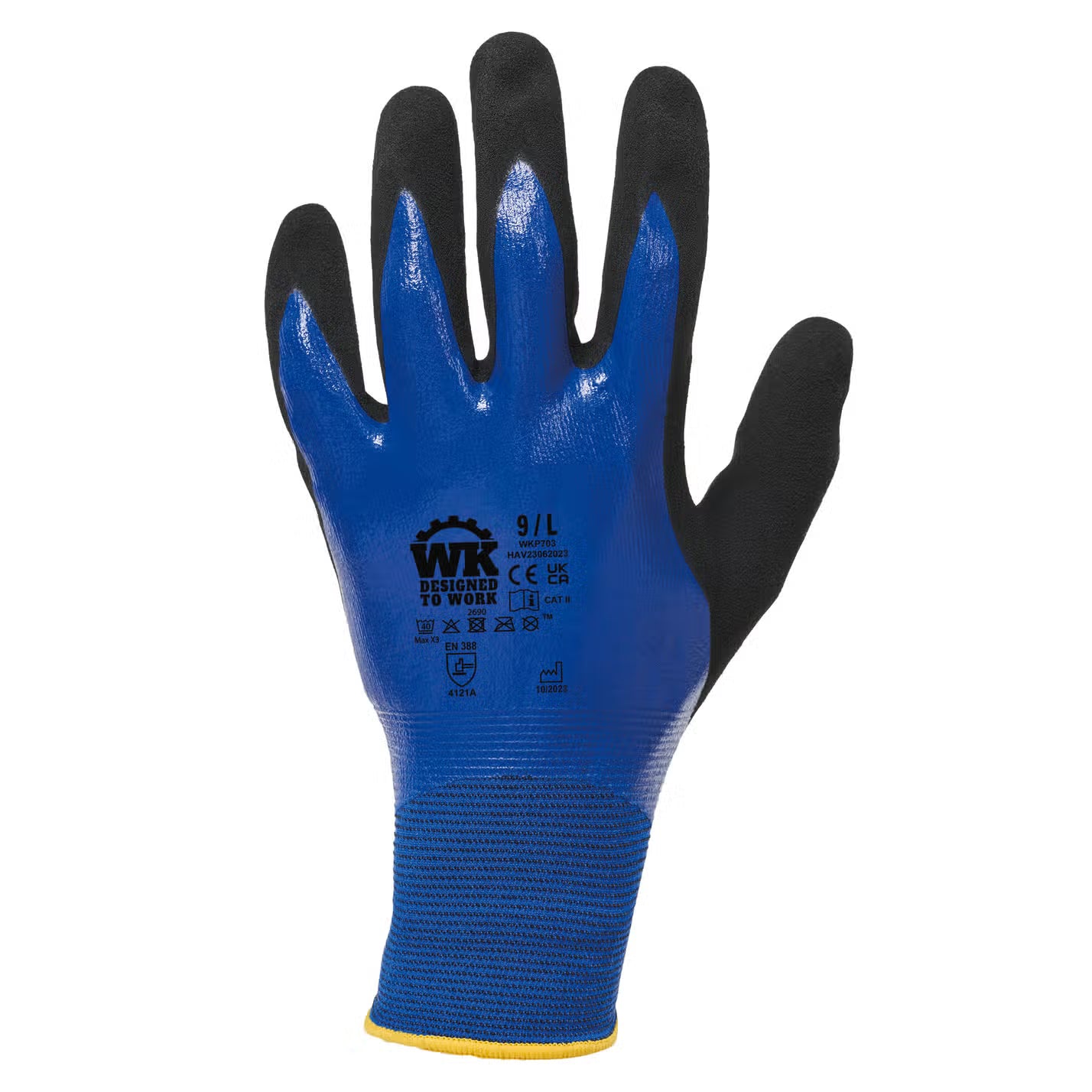 GripWet Pro – Gants de manutention précision milieux humides
