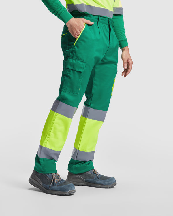 Enix HV Pro – Pantalon long multipoche bicolore haute visibilité