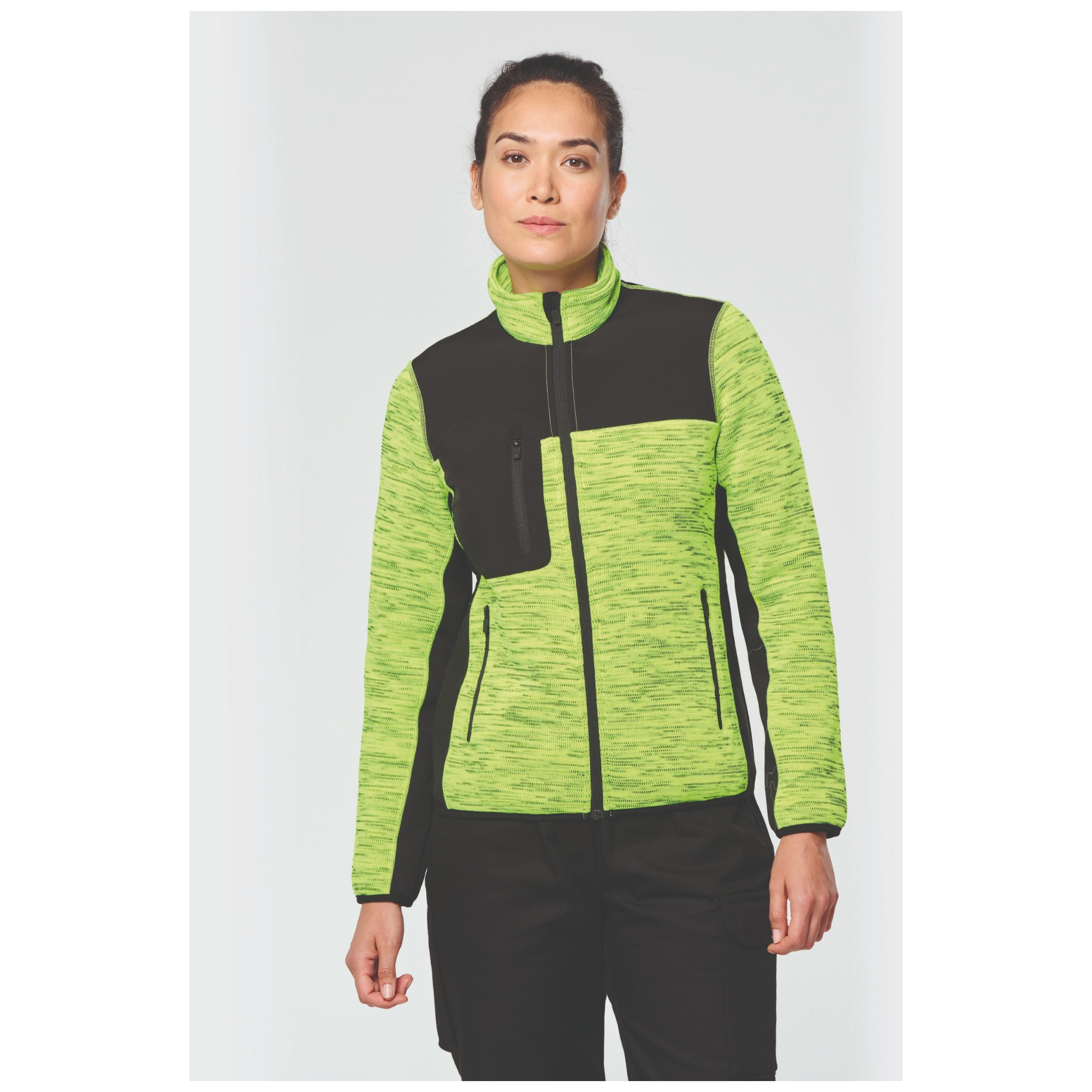 Terra Pro – Veste polytricot recyclée femme WK