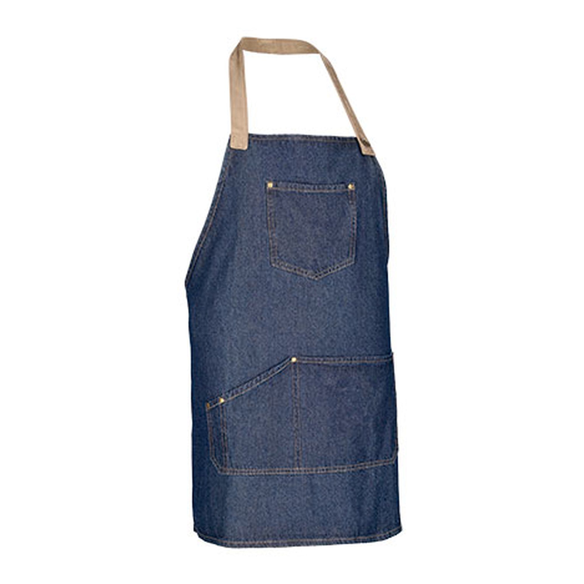 Marlon Chef – Tablier en jean multi-poches