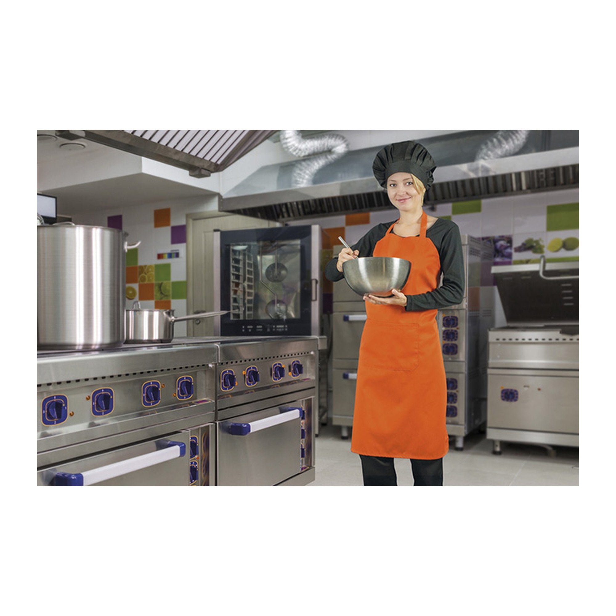Oven Pro – Tablier à bavette avec poche