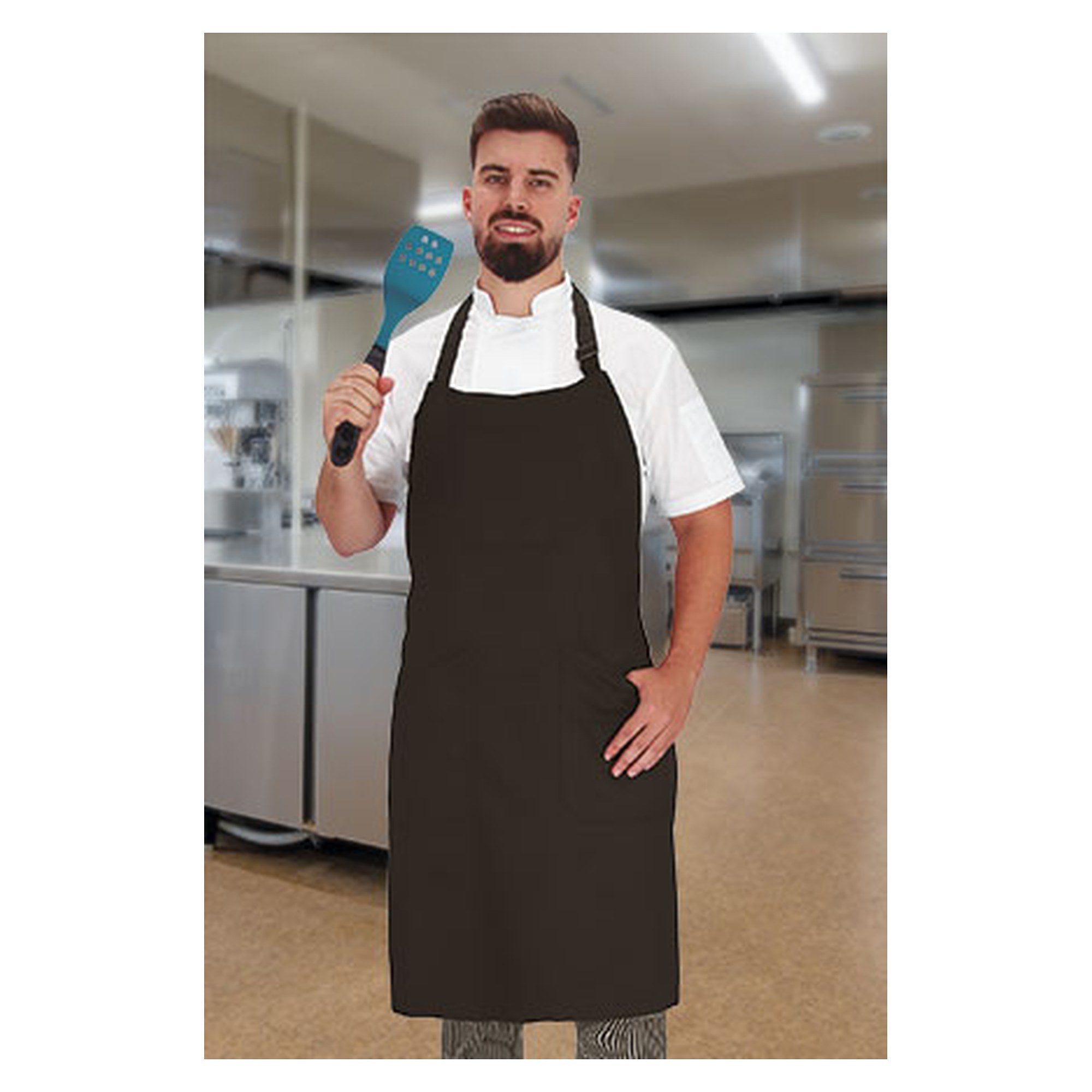 Parmentier Chef – Tablier à bavette multi-poches
