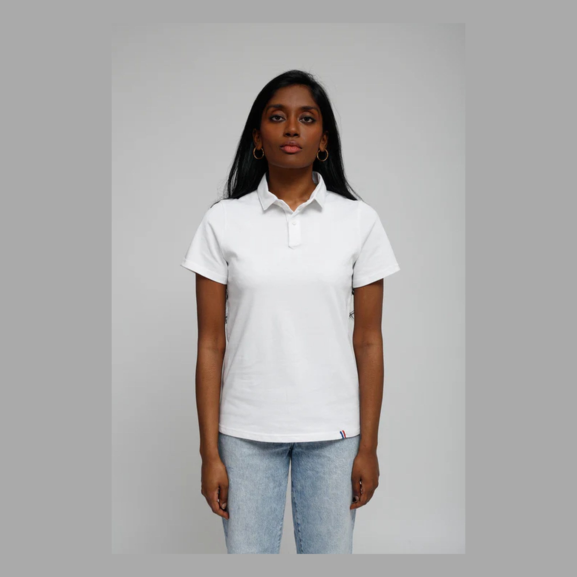 Laura Pro – Polo femme jersey coton biologique