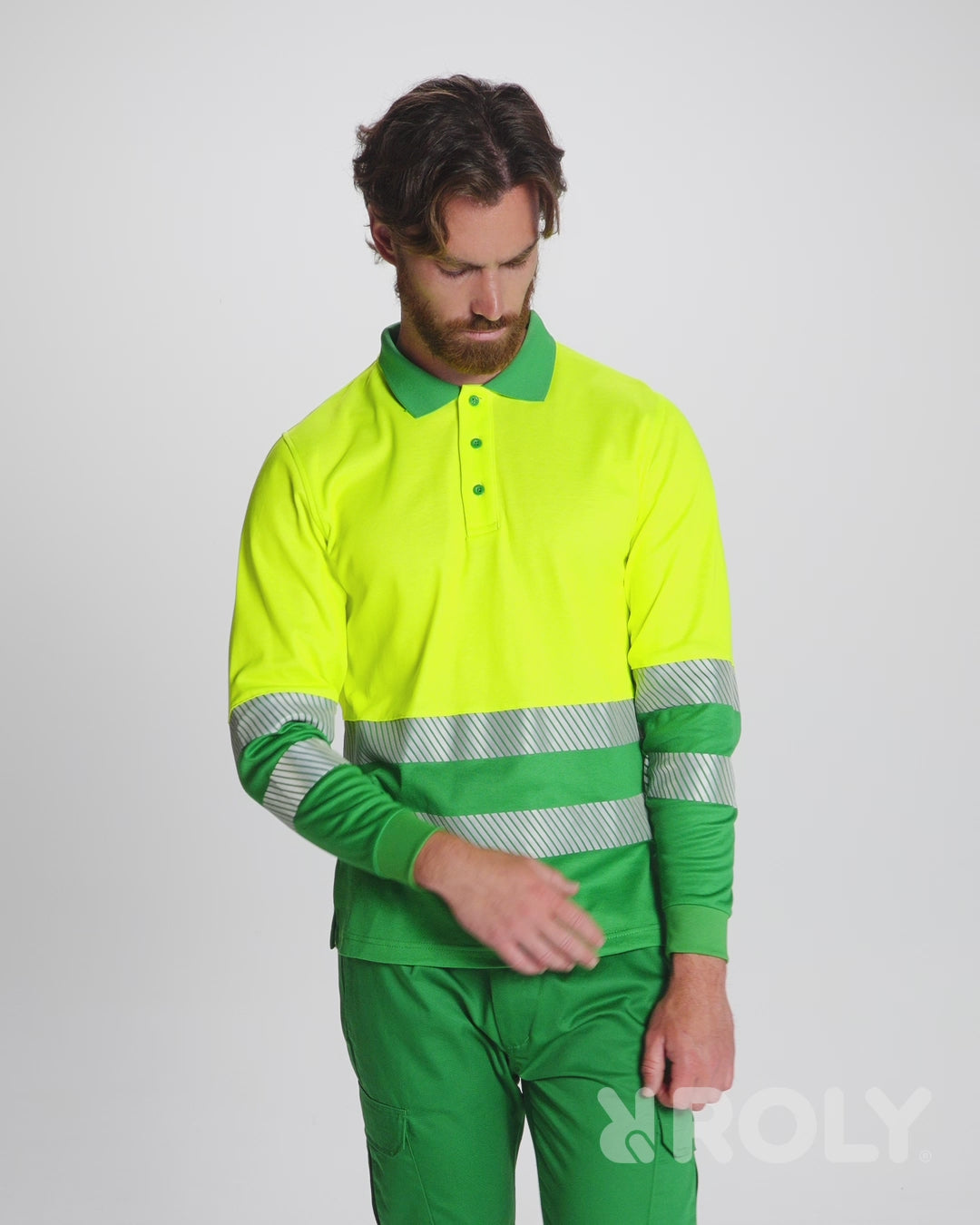 Charger la vidéo : Atrio HV Pro – Polo haute visibilité manches longues