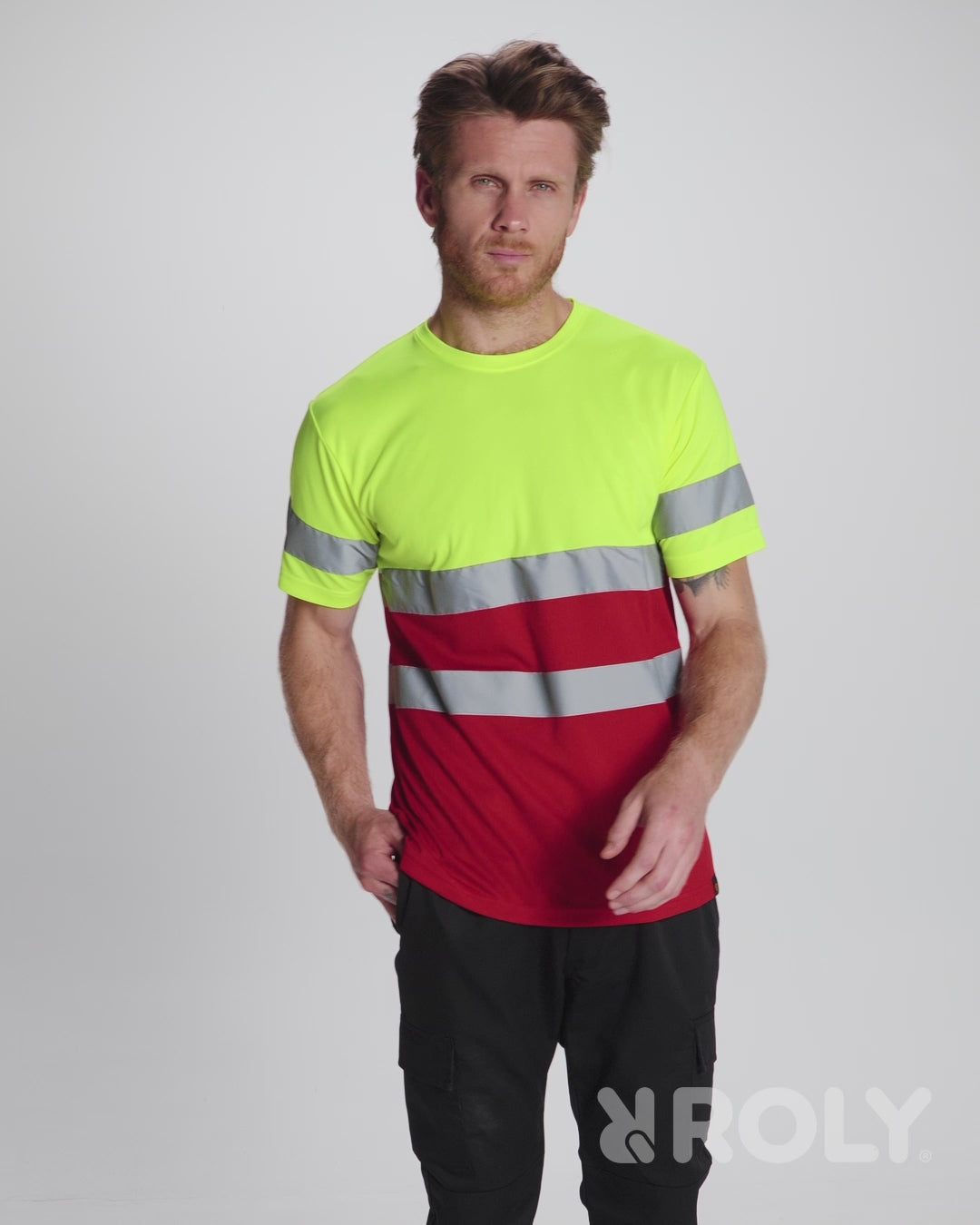 Charger la vidéo : Delta HV Pro – T-shirt haute visibilité manches courtes